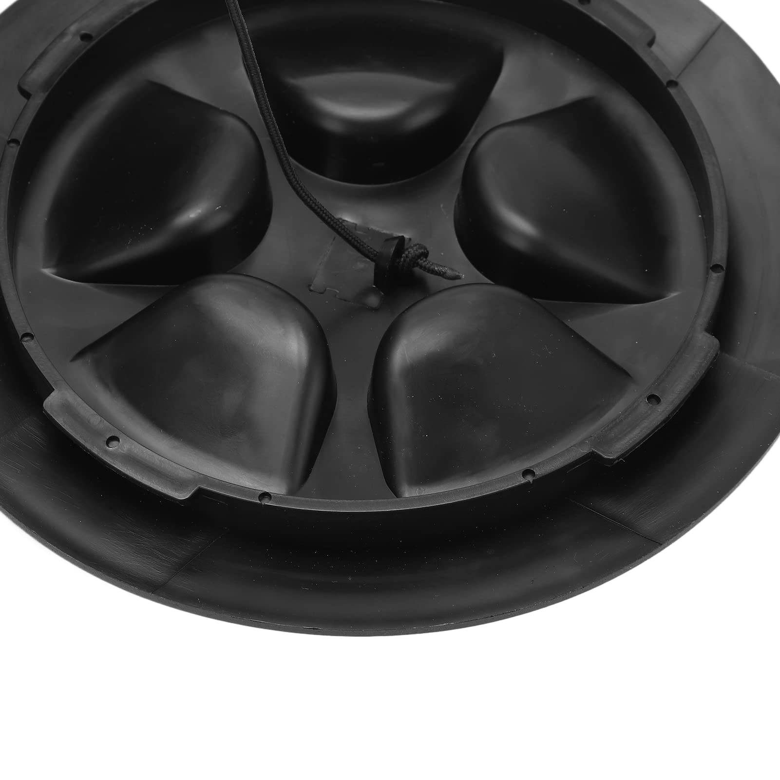 Waterproof 6in Kayak Deck Plate Cover with Storage Bag - Heavy Duty Boat Canoe Accessory for Fishing, Sailing & Marine Use | Durable Deck Hatch Protection for Outdoor Water Sports & Boating Adventures