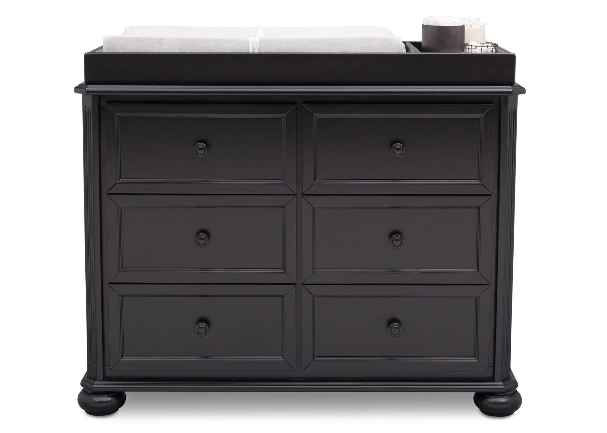Peyton 6-Drawer Dresser for Bedroom - Solid Wood Chest of Drawers with Smooth Gliding, Spacious Storage Organizer for Clothes, Bedding & Accessories | Perfect for Master Bedroom, Guest Room & Nursery Organization