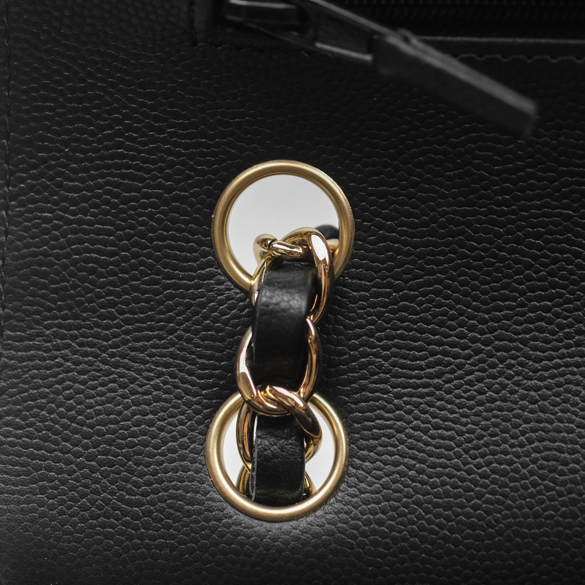 Chanel Classic Medium Flap Bag Chevron Black Caviar Leather with Gold Hardware - Luxury Designer Handbag for Women, Perfect for Work, Evening Events & Special Occasions