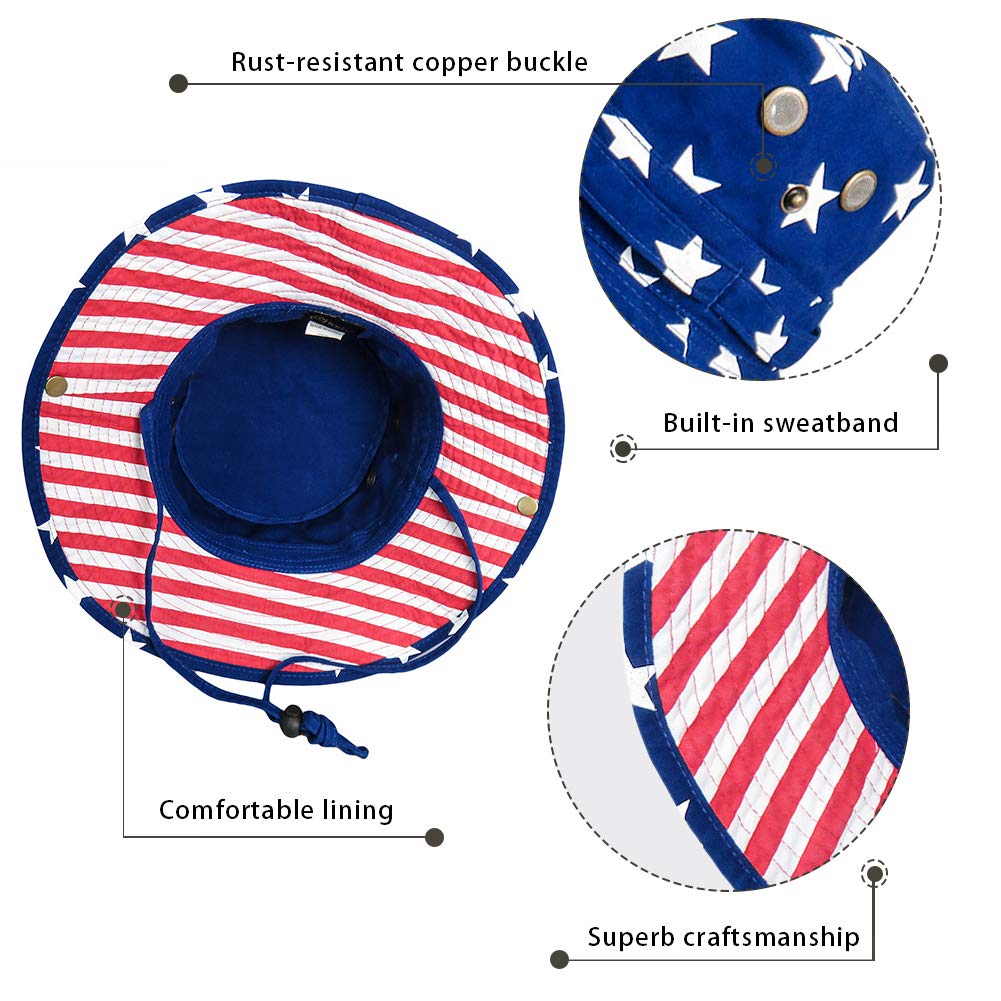 UV Protection Bucket Hat with Wide Brim - Sun Hat for Men & Women - Perfect for Fishing, Hiking, Safari & Outdoor Activities