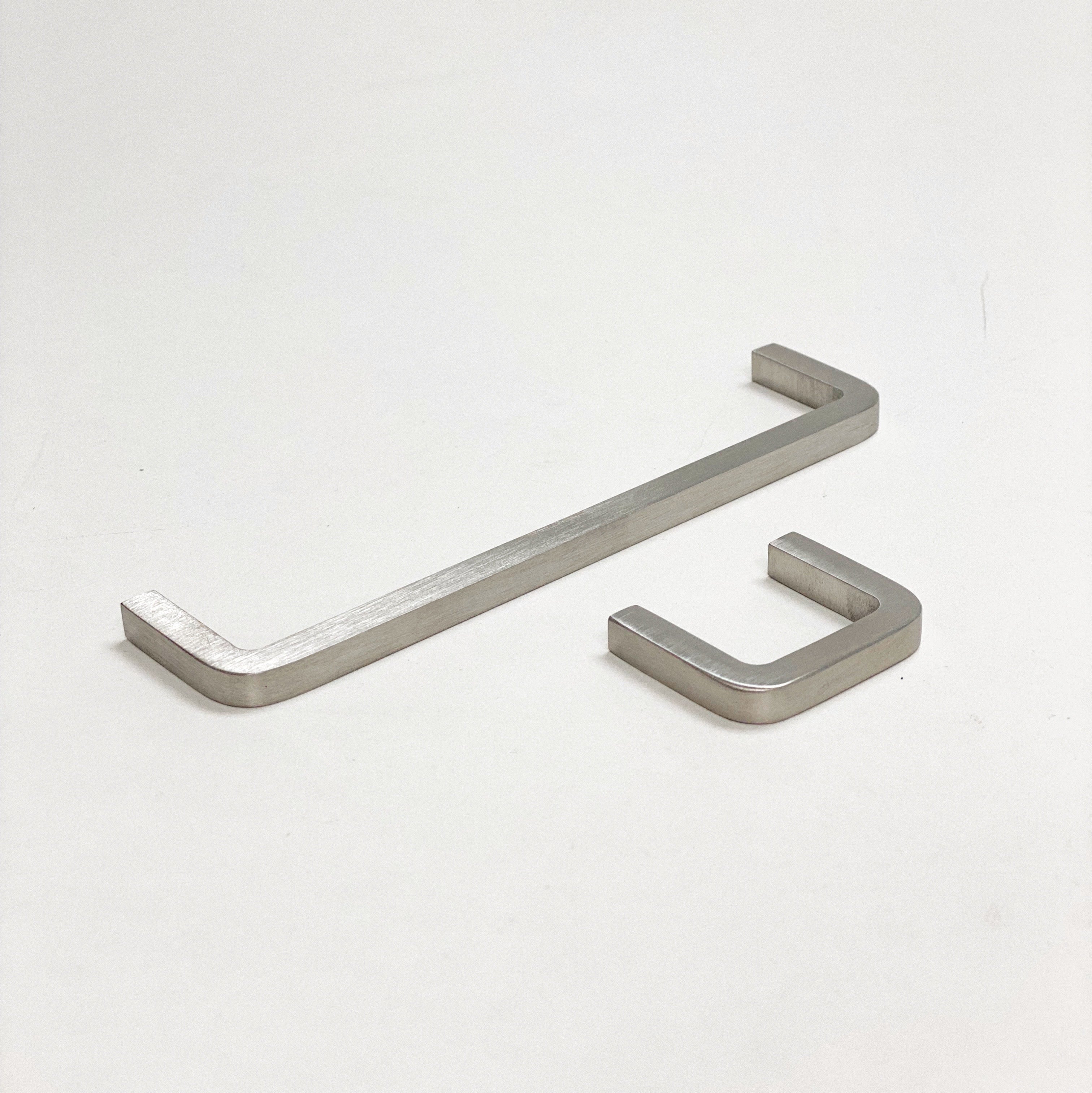 Brushed Nickel Cabinet Knobs and Drawer Pulls - Modern Hardware for Kitchen & Bathroom Cabinets - Perfect for Home Renovation and Furniture Upgrades