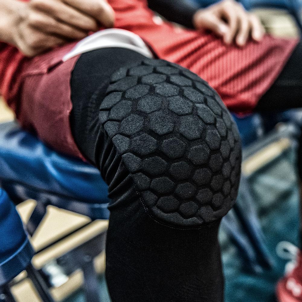 ELITE HEX® 2 Pad 3/4 Tight Compression Leggings for Women - High Performance Workout & Running Tights for Yoga, Gym, and Athletic Training