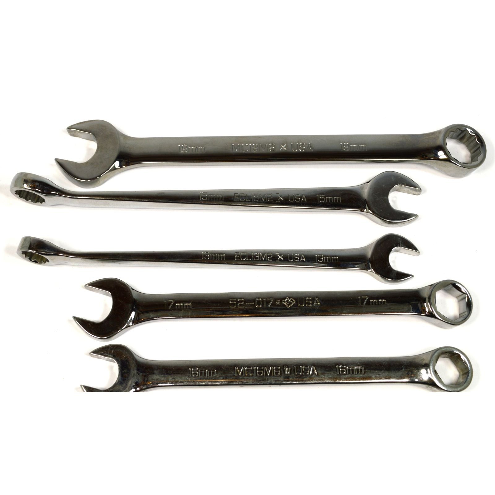 Premium 7-Piece Mixed Wrench Set - Matco & Armstrong Metric Combo & Flare Nut Wrenches - Perfect for Automotive Repair, DIY Projects & Professional Mechanics
