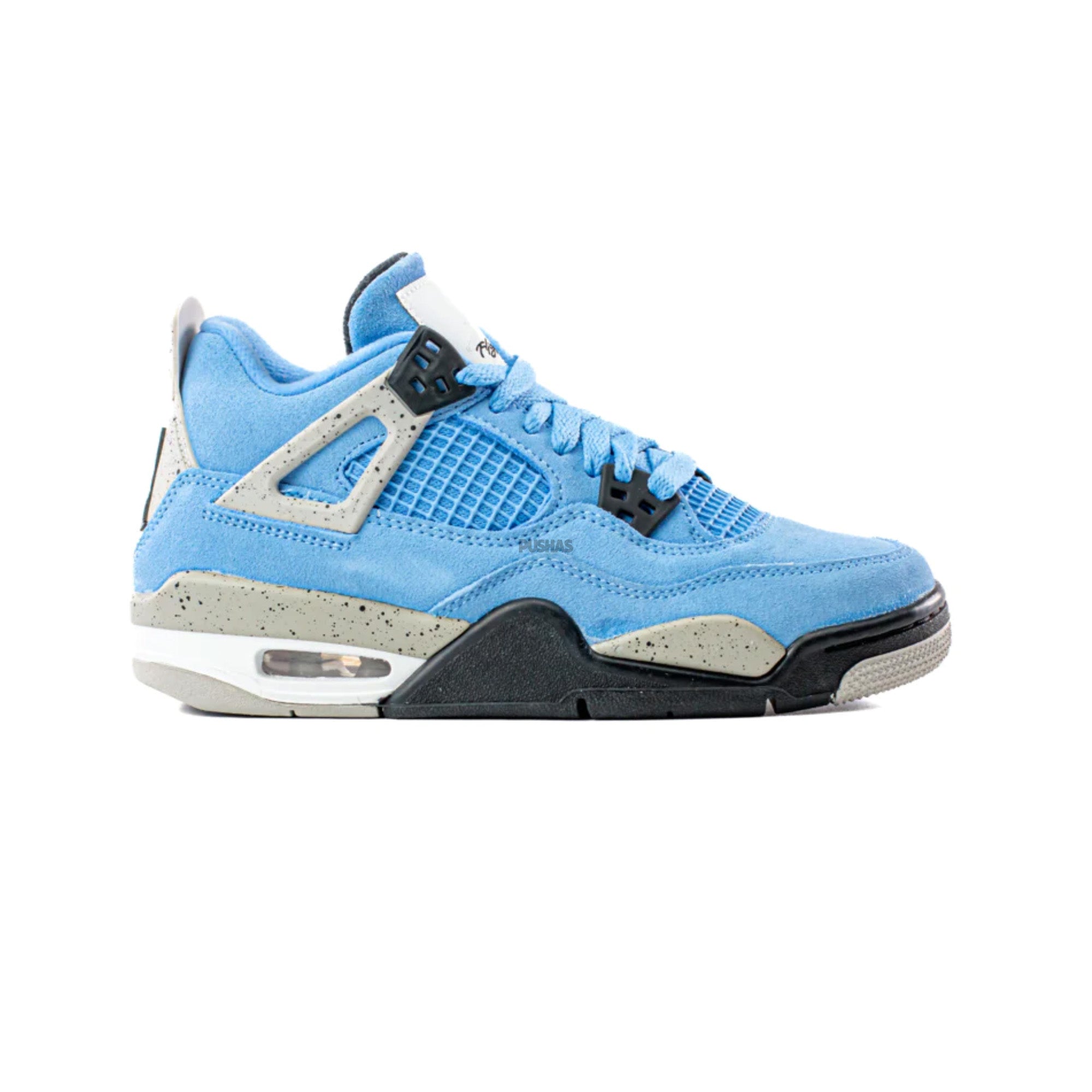 Air Jordan 4 'University Blue' Retro Sneakers (2021 Release) - Men's Basketball Shoes for Casual Wear & Street Style