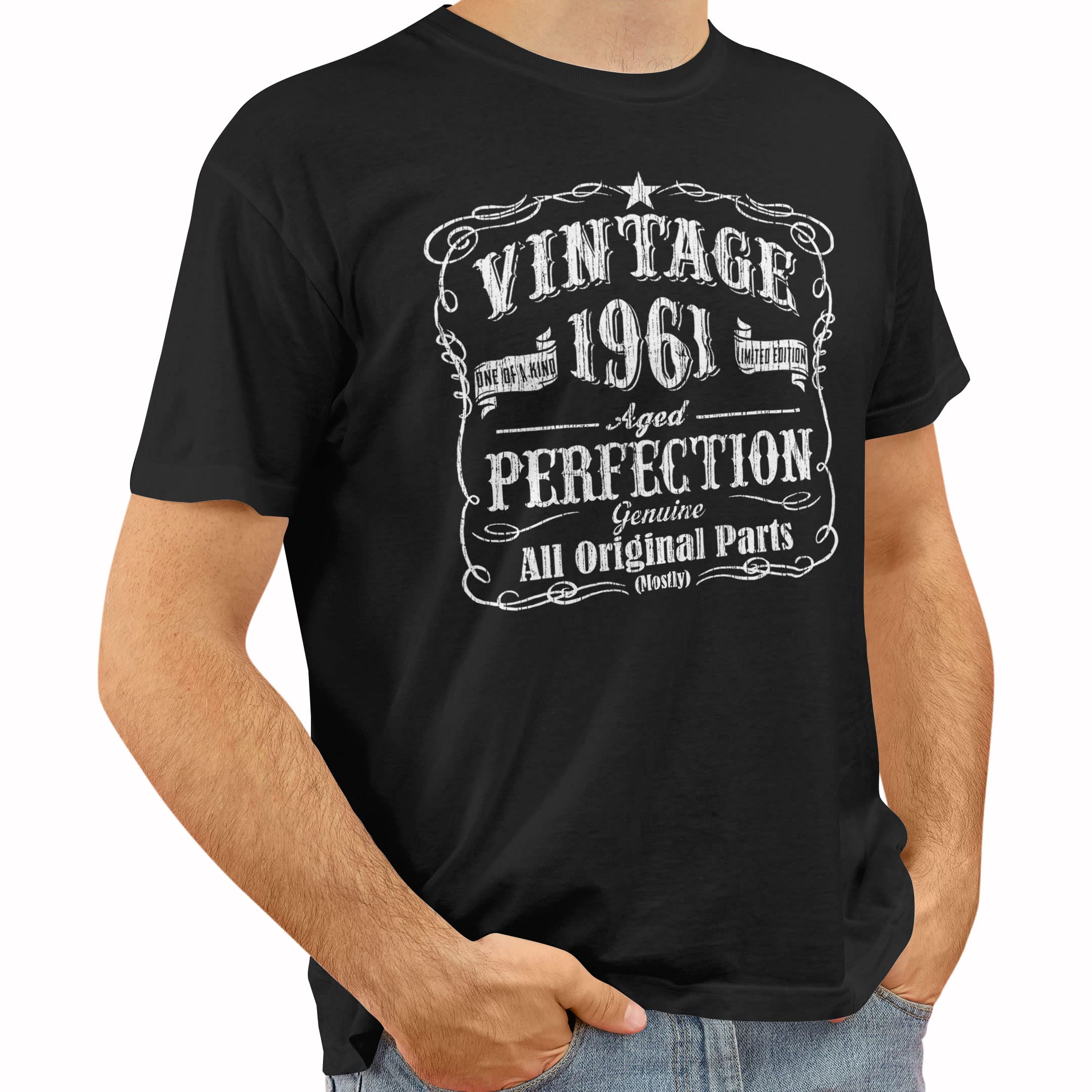 62nd Birthday T-Shirt - Vintage 1960 Themed Shirt for 60 Year Old - Perfect for Birthday Parties, Milestone Celebrations & Gifts