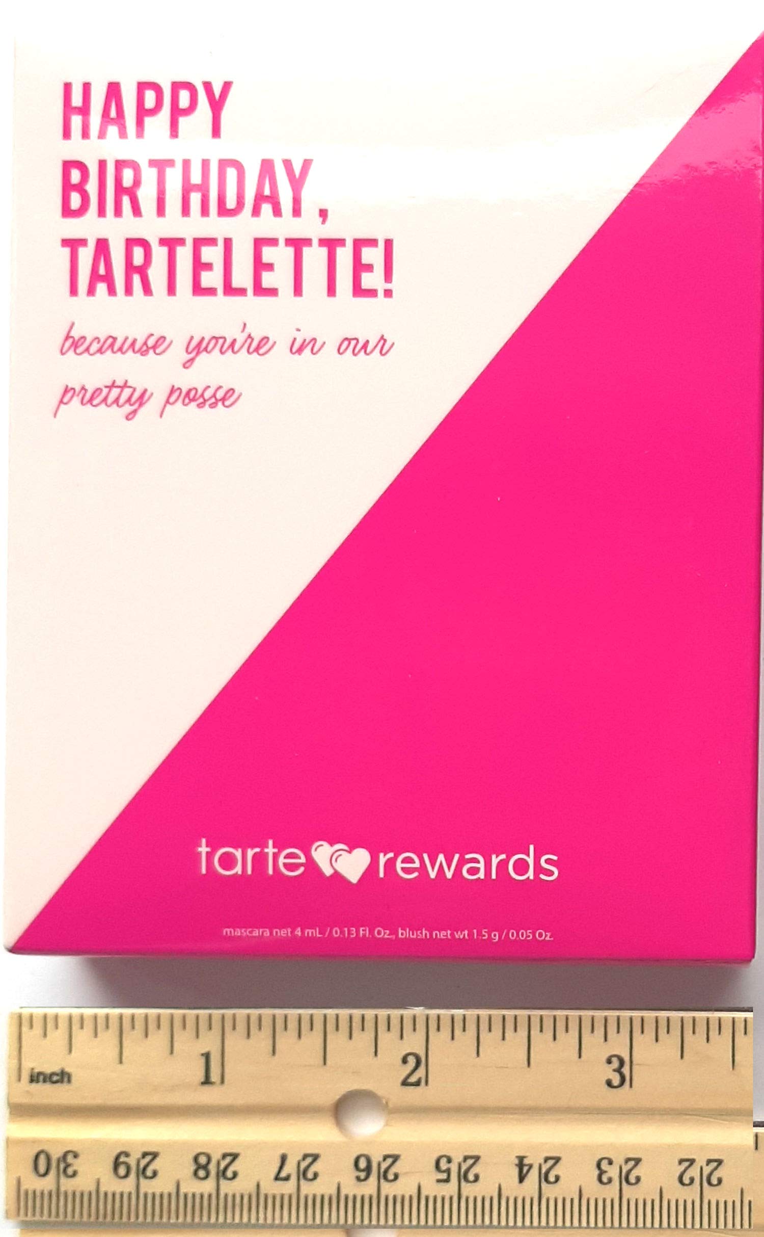Tarte Birthday Set Limited Edition: Lights Camera Lashes Mascara & Blush in Quirky - Travel Size Minis | Perfect for On-The-Go Makeup & Gift Giving