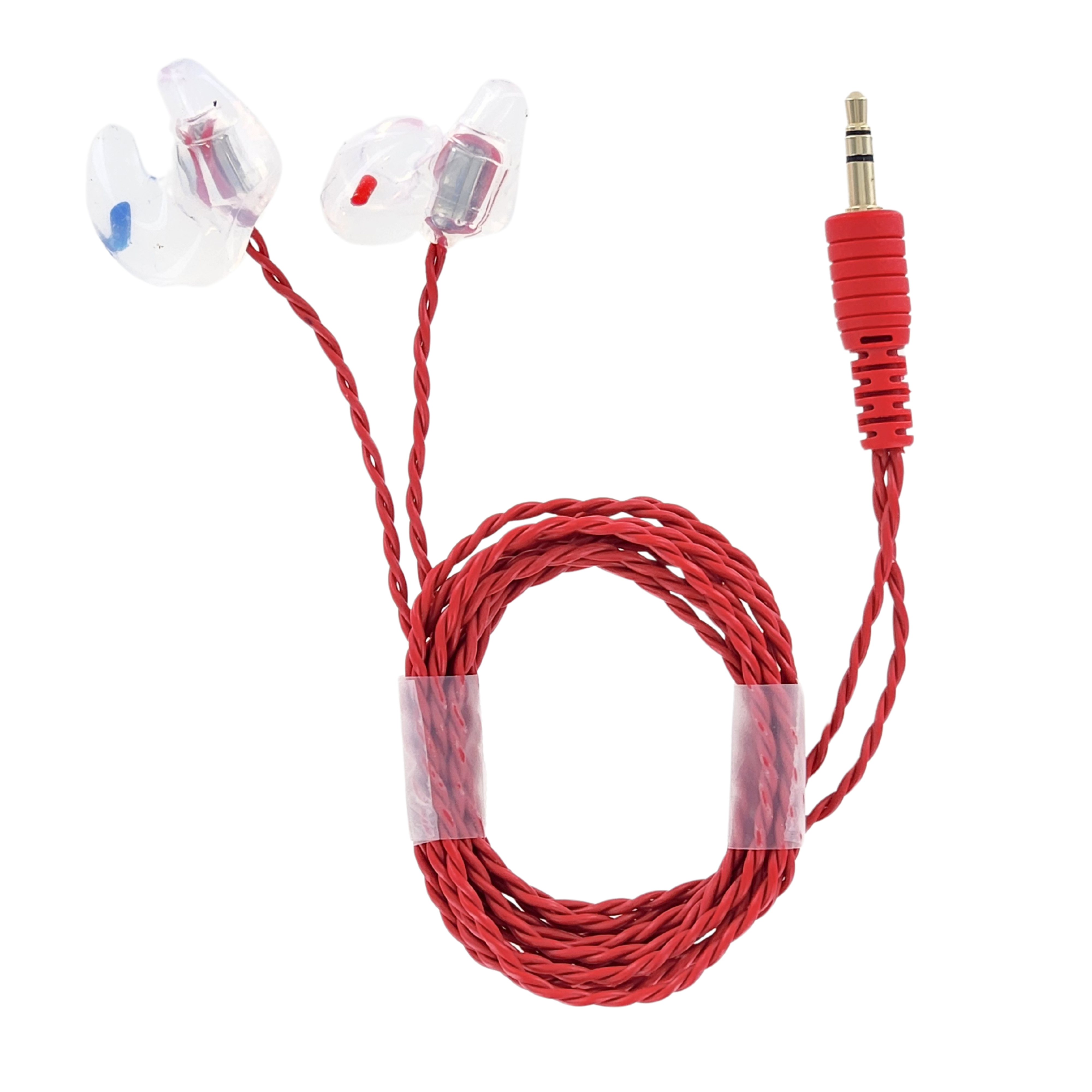 Semi-Custom Stereo Ear Molds with 36-Inch Cord - Perfect for Musicians, DJs, and Audiophiles (Noise Isolation, Comfort Fit) - Ideal for Studio Recording, Live Performances, and Personal Listening