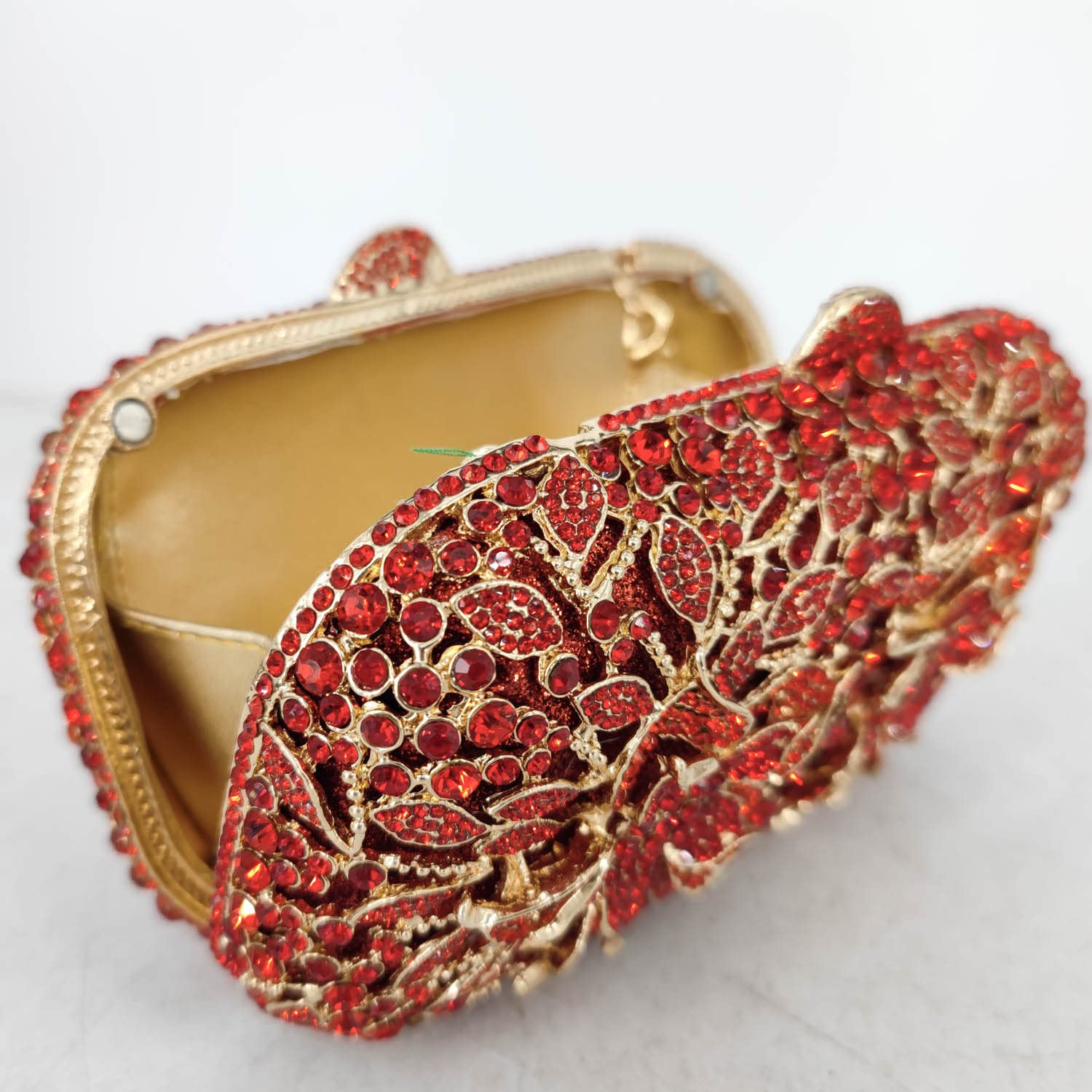 FGG Crystal Clutch Purse for Women - Elegant Rhinestone Evening Bag for Wedding, Party & Bridal Events | Sparkling Minaudiere Handbag for Prom, Gala & Special Occasions