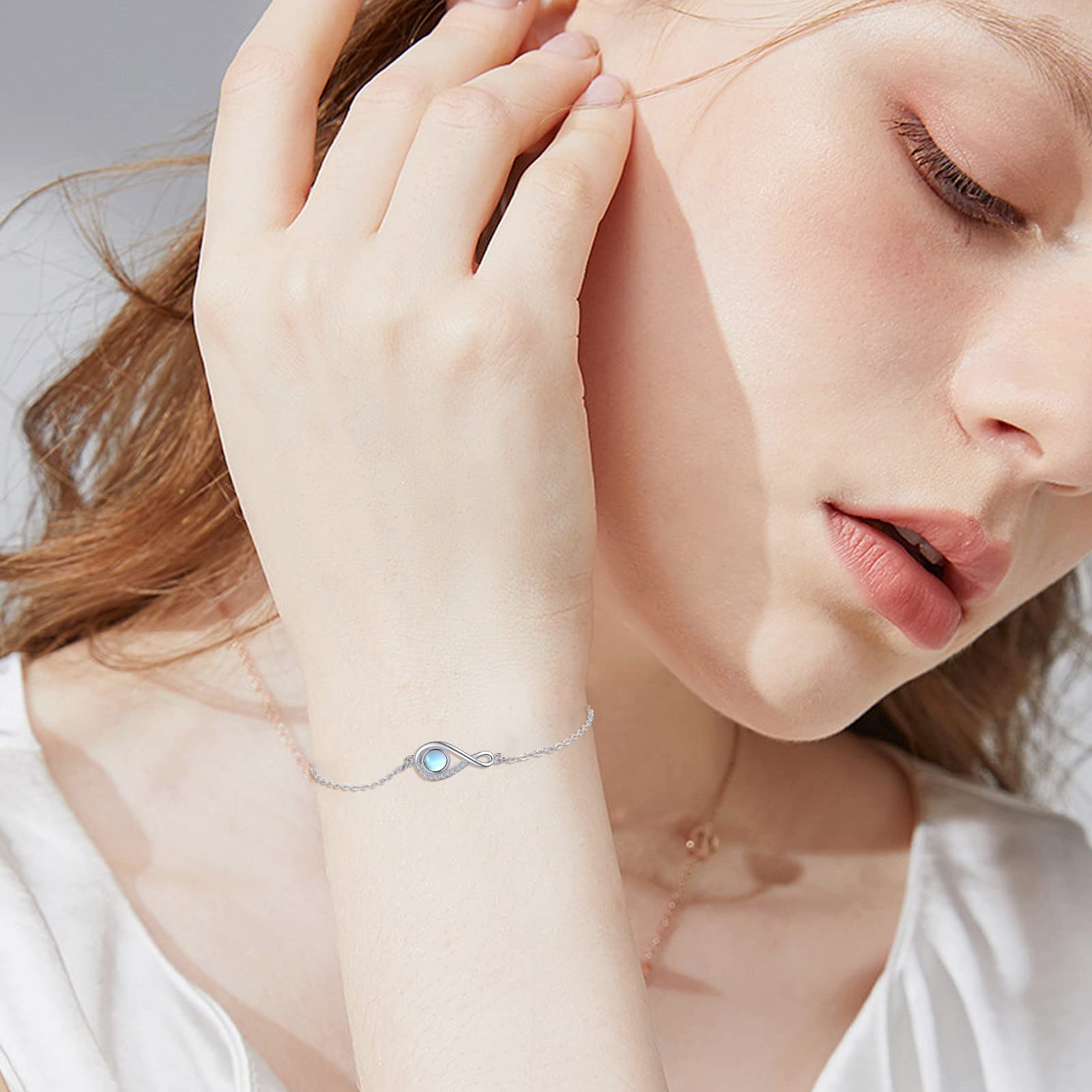 925 Sterling Silver Bracelets for Women - Dinosaur, Rose, Hummingbird, Infinite Love & Elephant Charms | Trendy Animal Jewelry Gift for Girlfriend, Wife, Daughter | Perfect for Birthdays, Anniversaries & Everyday Wear