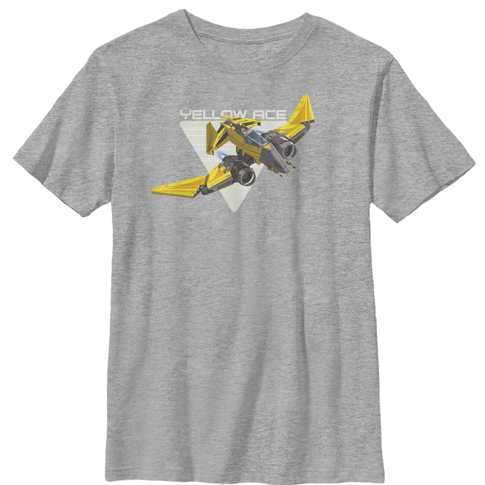 Star Wars Boys T-Shirt - Yellow Ace Design for Kids Play
