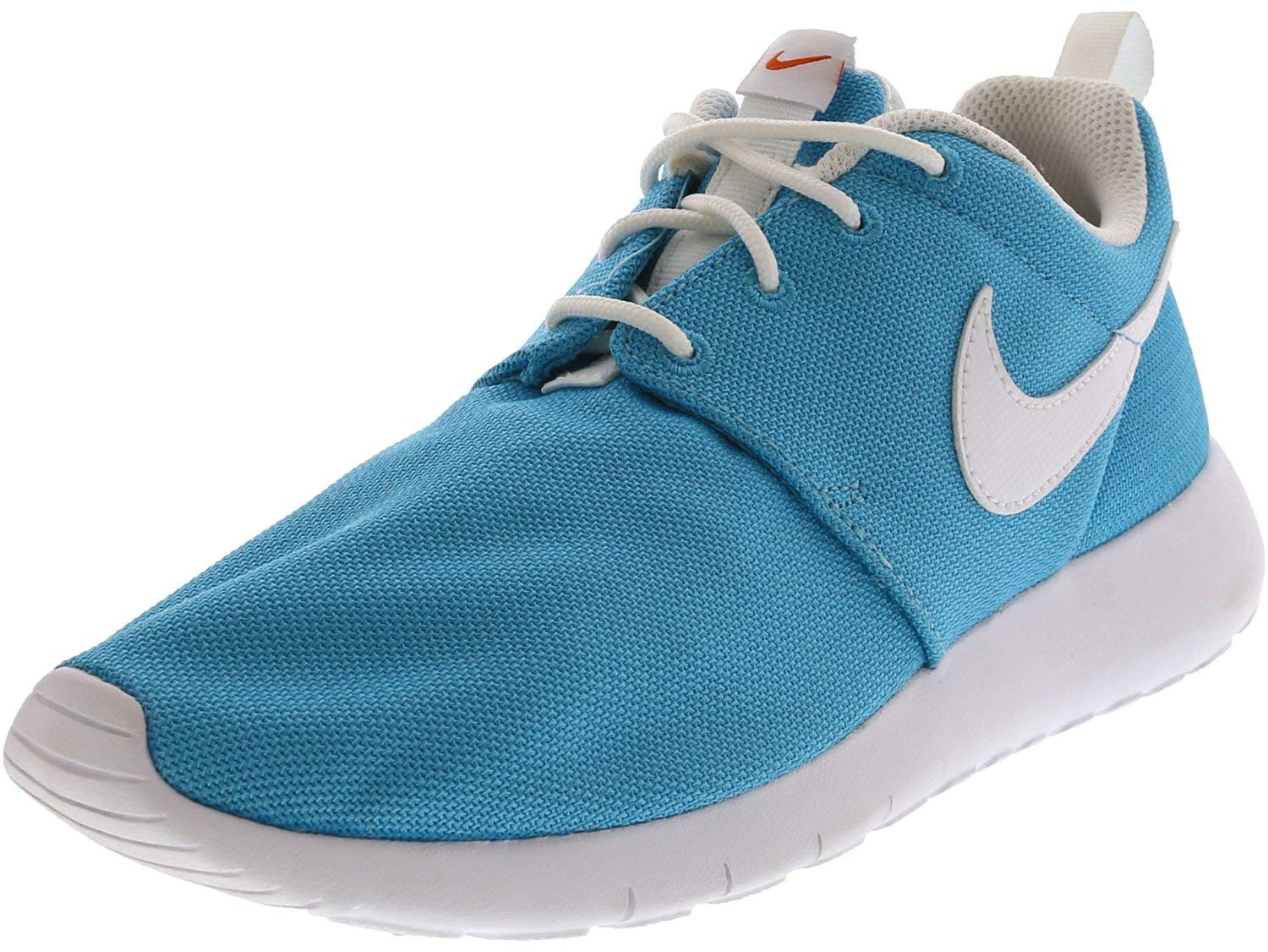 Nike Kids Roshe One (GS) Running Shoes - Chlorine Blue & White - US 5.5 Youth Size - Lightweight & Comfortable for School, Sports, and Daily Activities