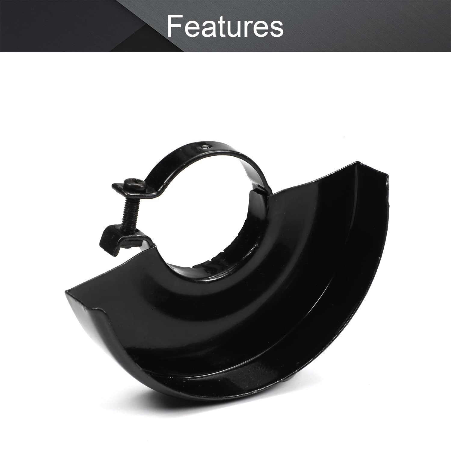 Utoolmart 4 Inch Black Wheel Guard Replacement for DeWalt 9523 Angle Grinder - 2 Pack - Perfect for Metal Cutting, Grinding & DIY Projects