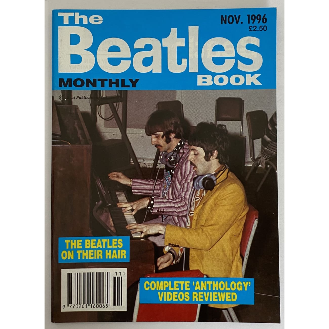 Original Beatles Book Monthly Magazines 1996 Issues - 3rd Era Collectibles - Sold Individually - Perfect for Music Memorabilia Collectors & Beatles Fans