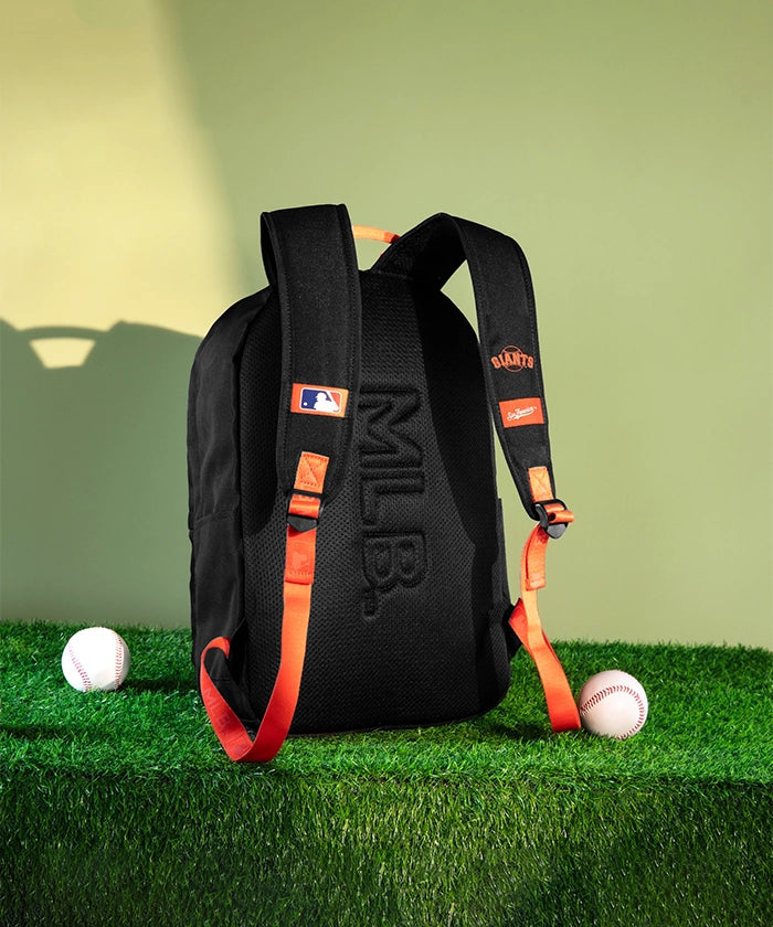 MLB San Francisco Giants Laptop Backpack 15.6 Inch - Official Licensed Giants Baseball Fan Gear for Work, School & Travel