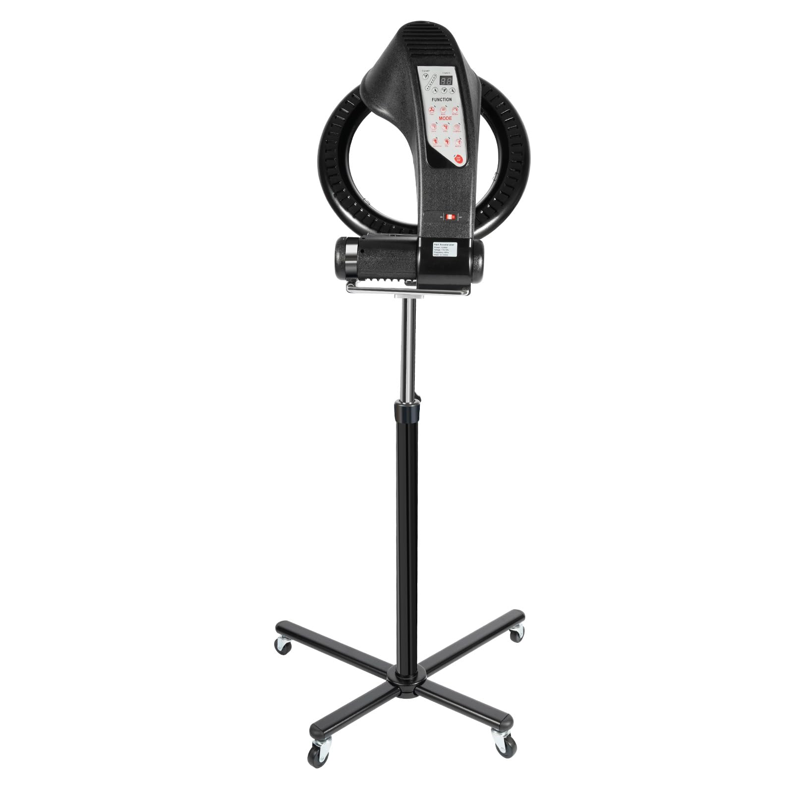 Professional 1000W Orbiting Infrared Hair Dryer with Stand - Salon-Grade Color Processing for Faster Drying & Styling - Perfect for Home & Salon Use