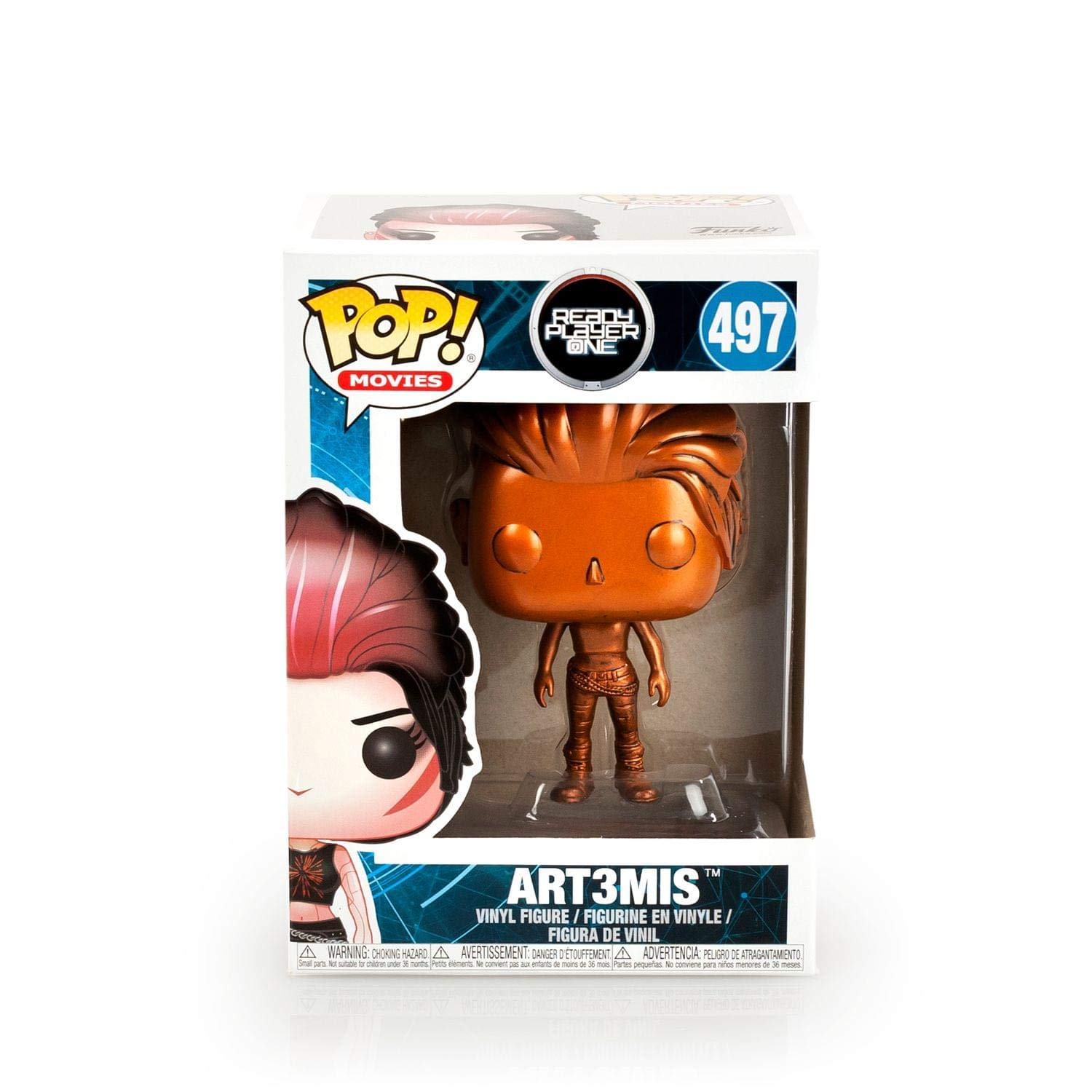 Funko Pop! Movies: Ready Player One - Art3mis (Copper) Exclusive Vinyl Figure | Collectible Gift for Gamers & Movie Fans | Perfect for Display, Gaming Rooms & Pop Culture Collections