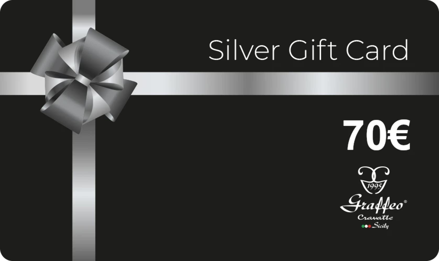 Graffeo Digital Gift Card Ties for Men - Premium Silk Necktie Set - Perfect for Business, Weddings & Formal Occasions