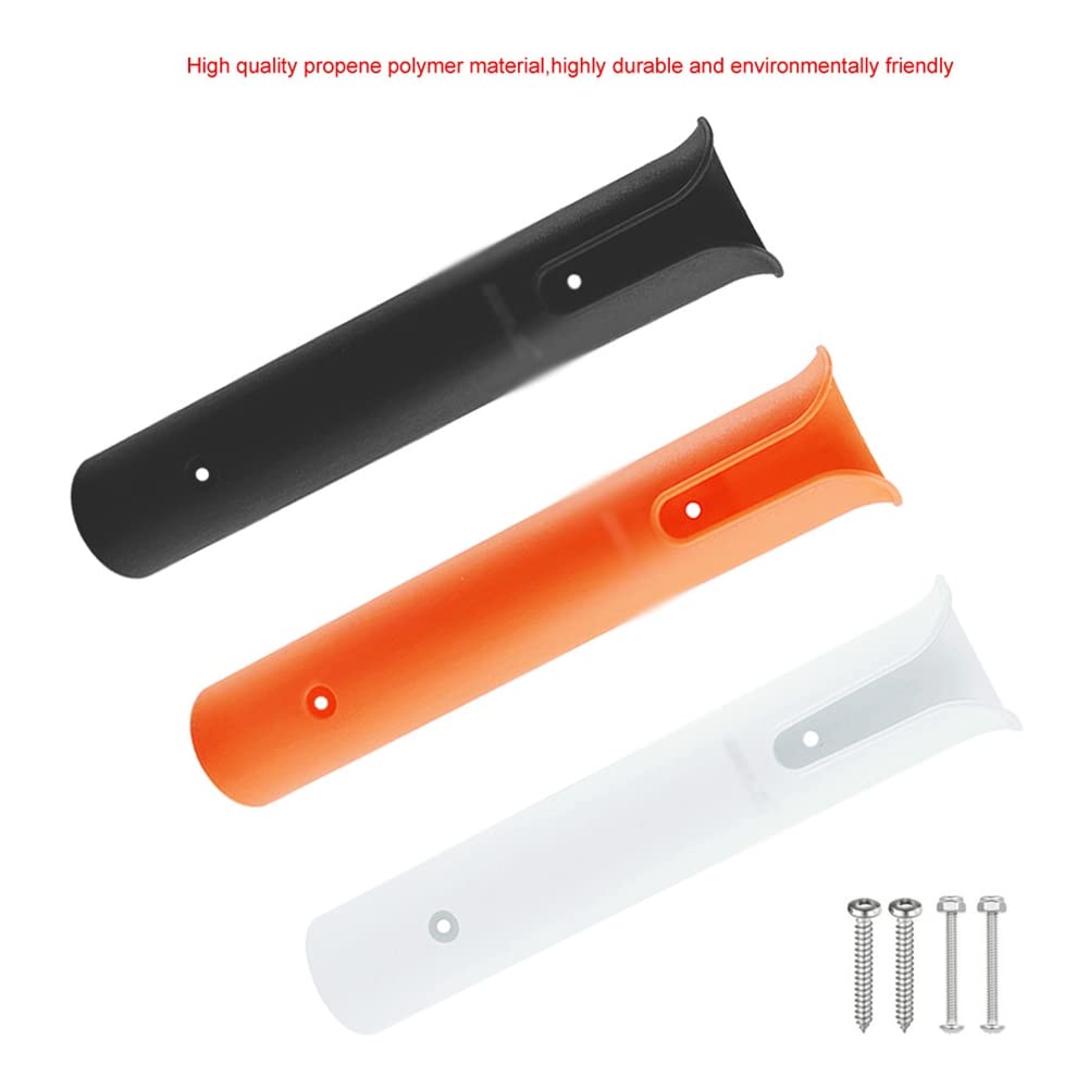ZCargel Plastic Single Tube Fishing Rod Holder - Portable Single Hole Kayak Canoe Boat Rod Rack Bracket | Perfect for Kayak Fishing, Canoe Trips & Boat Angling