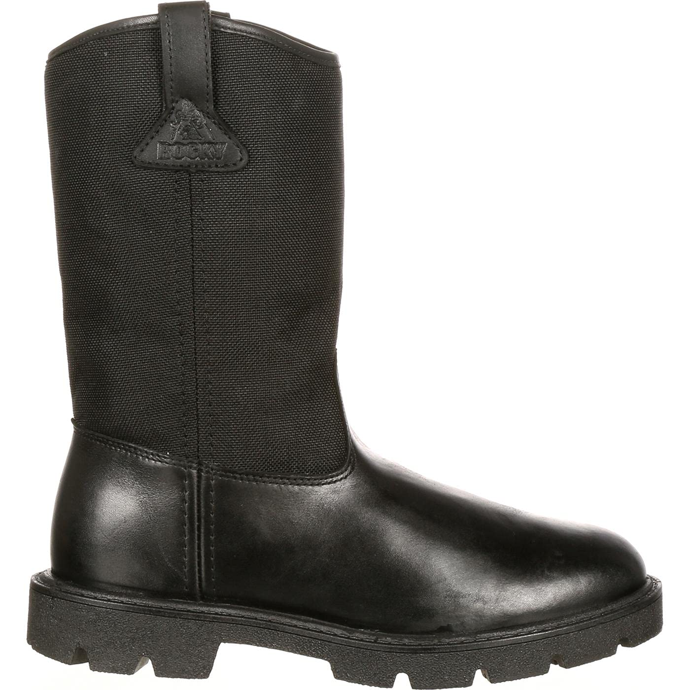 ROCKY Warden Pull-On Wellington Boots for Public Service & Outdoor Work