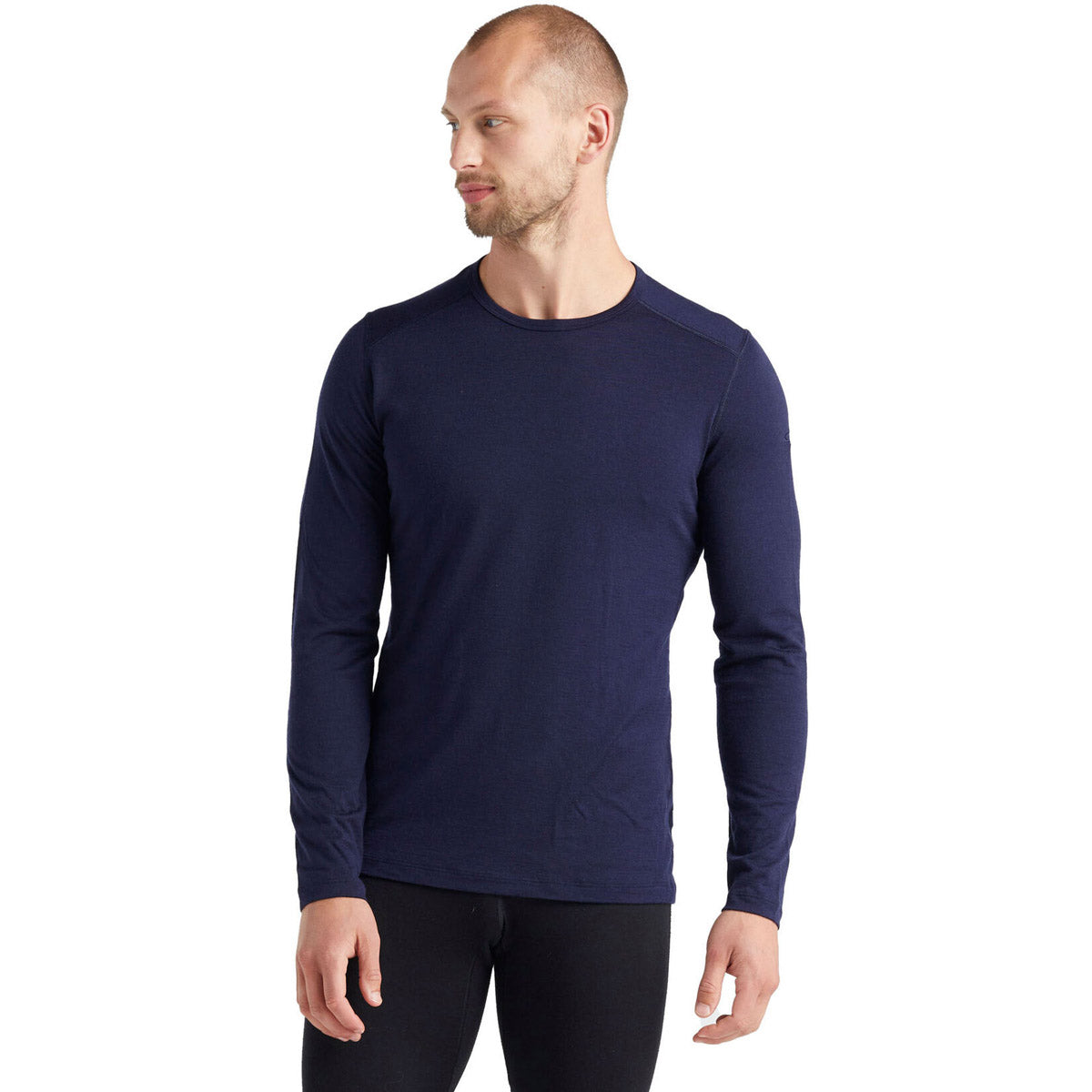 Men's Merino 200 Oasis Long Sleeve Thermal Base Layer Top - Warm Winter Underwear for Hiking, Skiing & Outdoor Activities