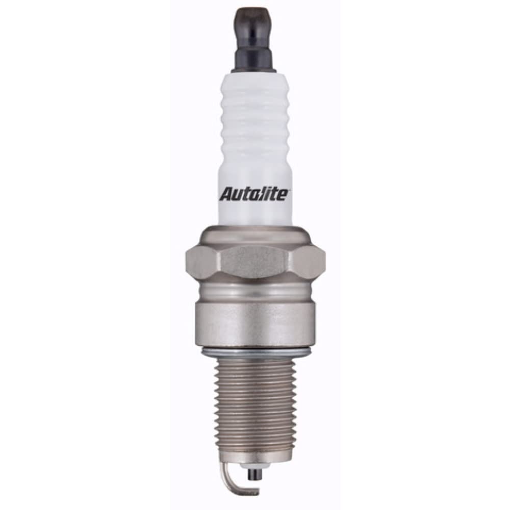 Autolite 646 Copper Resistor Spark Plugs - 4 Pack | High Performance Automotive Replacement Parts for Cars, Trucks & SUVs | Ideal for Daily Commuting, Off-Roading & Engine Tuning