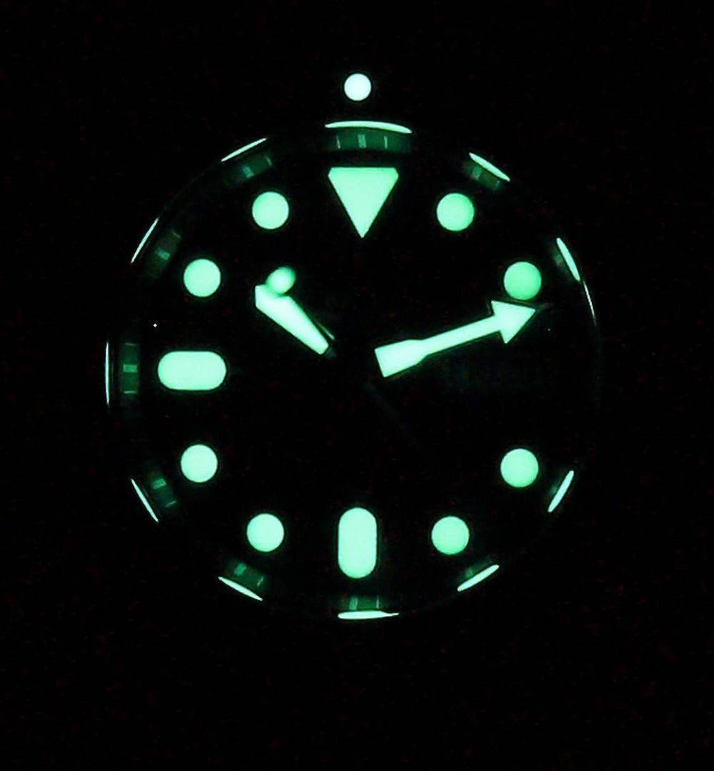 RATIO FreeDiver Automatic Diving Watch for Men - 200M Water Resistant, Sapphire Crystal, Professional Dive Watch - Perfect for Scuba Diving, Snorkeling & Water Sports