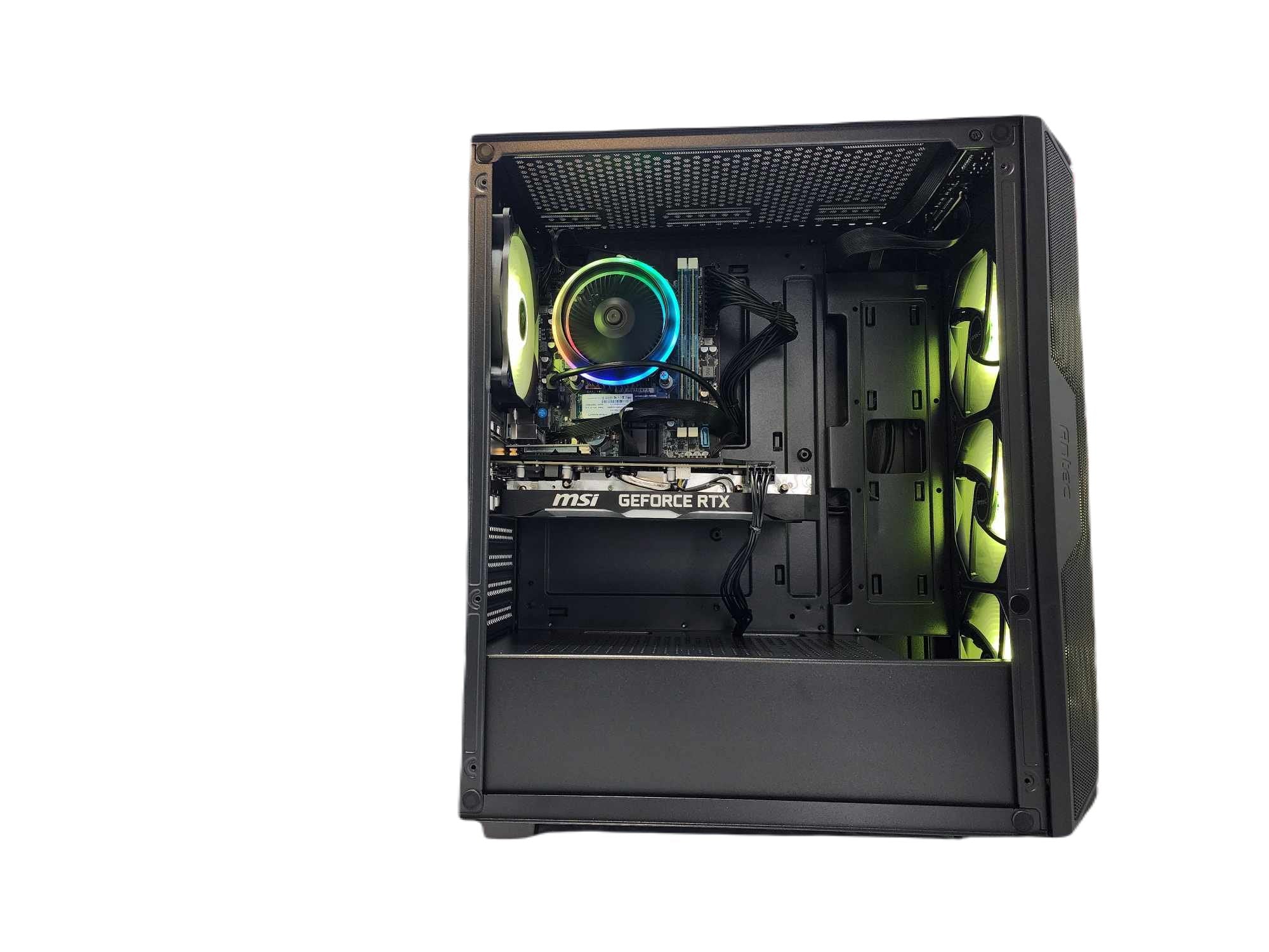 Gaming Desktop PC - AMD Ryzen 7 7800X3D, NVIDIA RTX 5060, 2TB SSD, 32GB DDR5, AX61 Black A620 - Perfect for 4K Gaming, Streaming & Content Creation