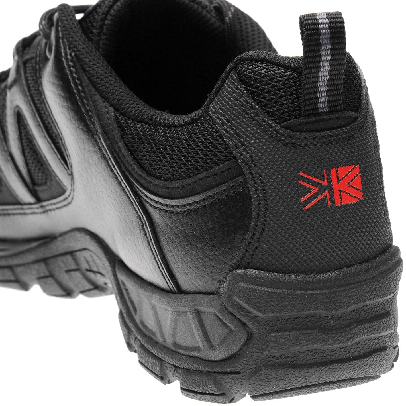 Karrimor Summit Men's Leather Walking Shoes - Comfortable & Durable Hiking Boots for Outdoor Adventures, Trail Running & Casual Wear