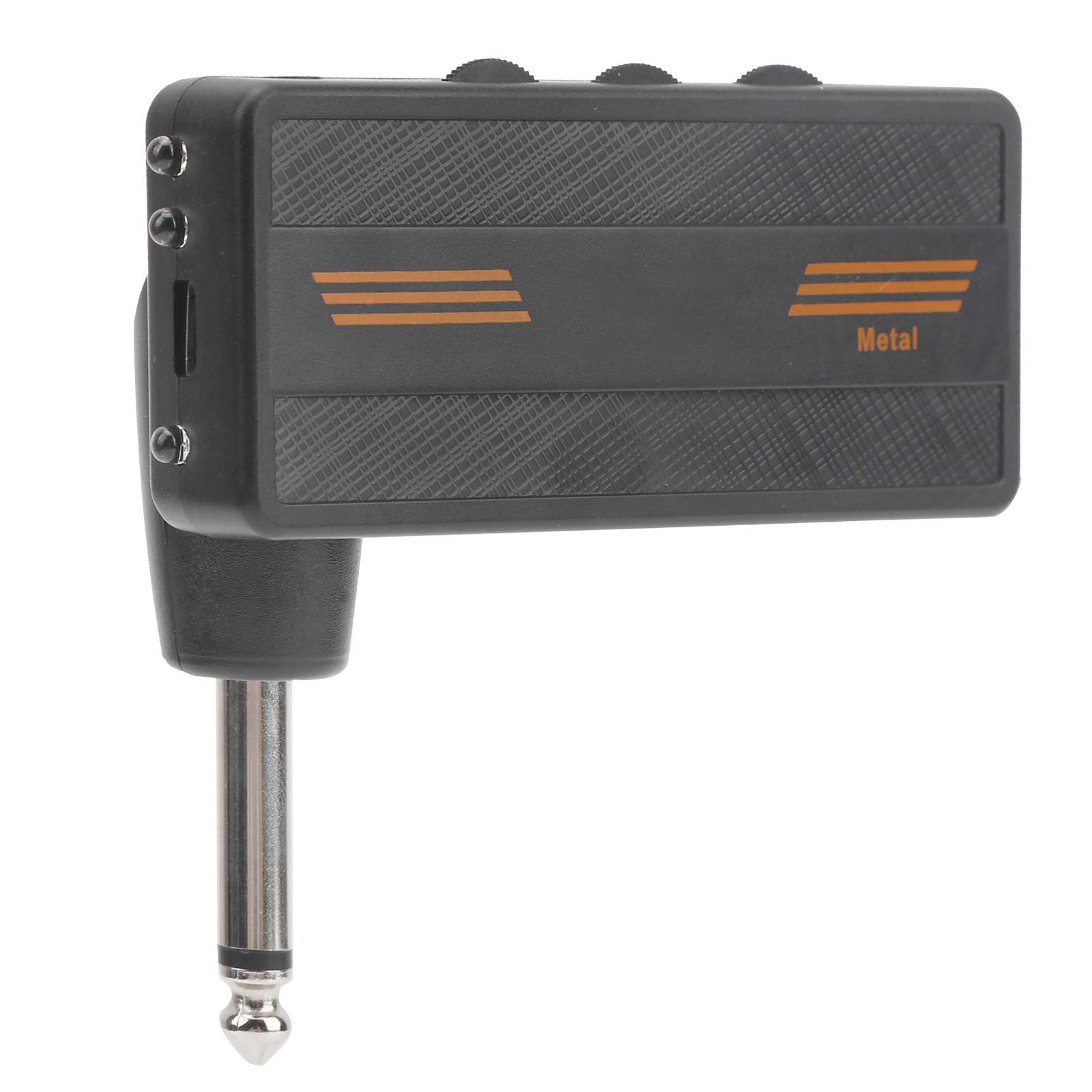 Portable Rechargeable Electric Guitar Headphone Amp with Speaker - Mini Plug-in Amplifier for Practice & Travel | Perfect for Home, Studio & On-the-Go Musicians