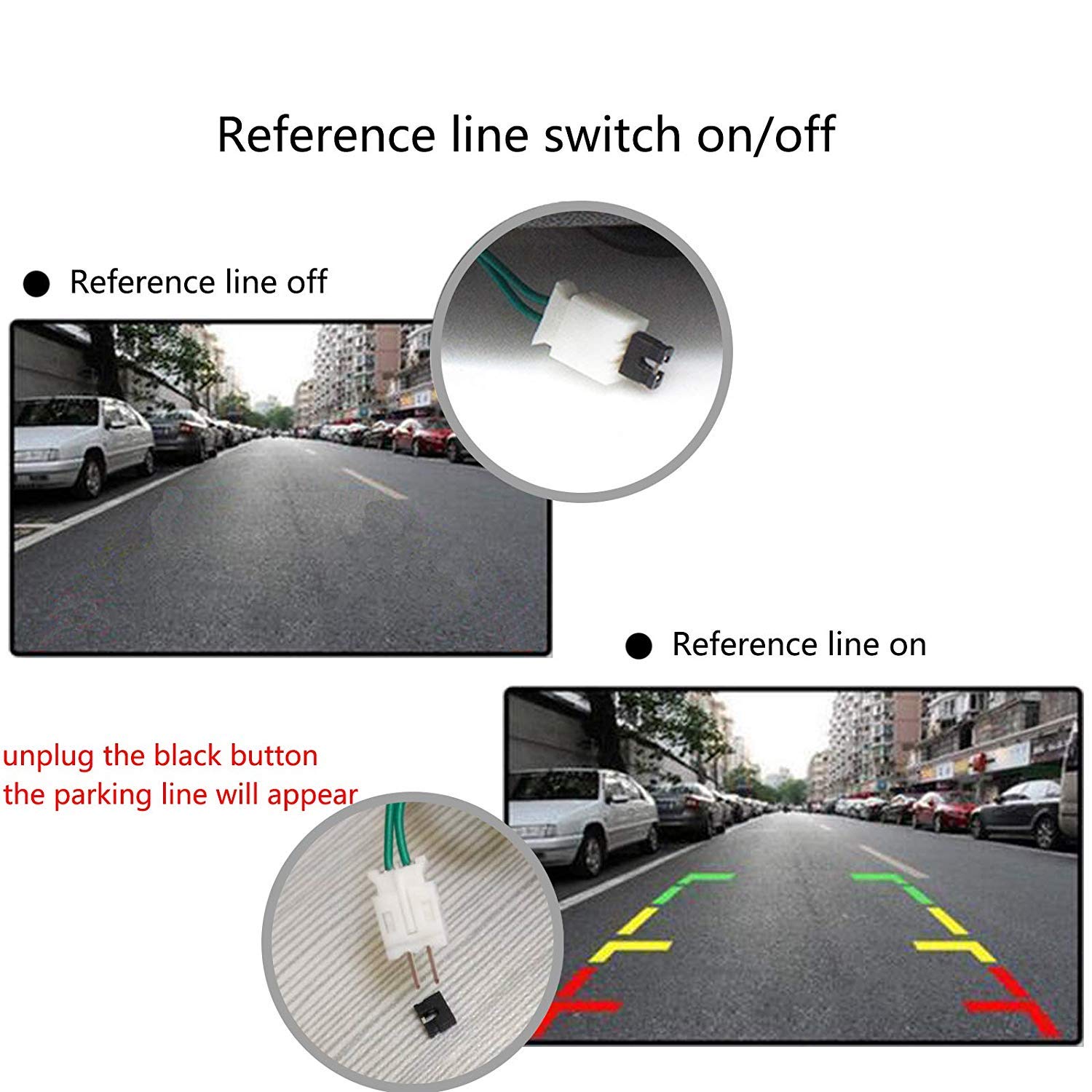 EWAY High Top Roof Mount Backup Camera for Mercedes Sprinter - OEM Replacement Reversing Camera with Guideline Option | Compatible with Benz Sprinter Cargo Vans & Aftermarket Radios | Enhanced Parking Safety for Trucks & Commercial Vehicles