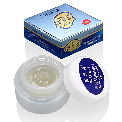 Professional False Eyelash Glue Remover - Grape Seed Oil Makeup Removal Gel (5g) for Eyelash Extensions | Gentle & Effective Lash Adhesive Dissolver for Salon & Home Use