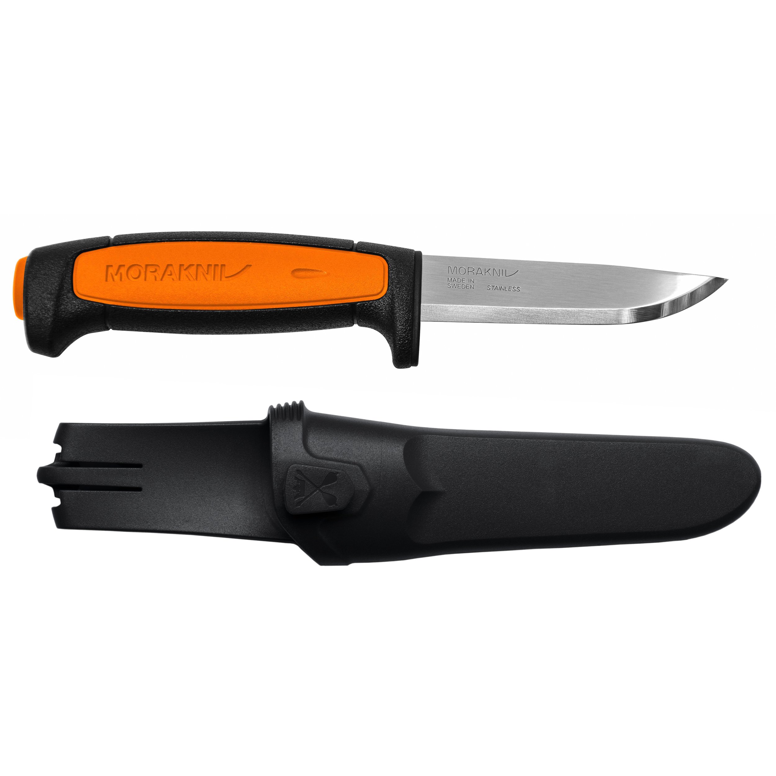 Morakniv Craftline 546 High Carbon Steel Fixed Blade Knife - Outdoor Camping, Hunting, Bushcraft Survival Tool