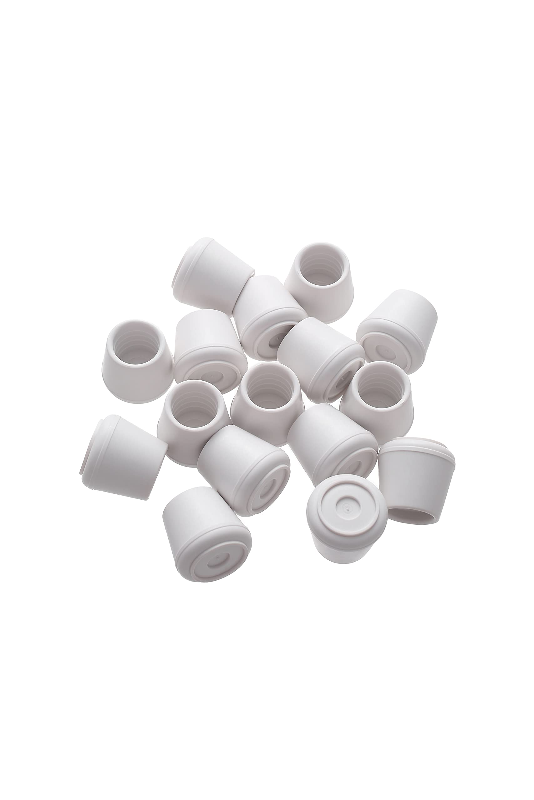 Non-Slip Rubber Chair Leg Tips 1-1/4