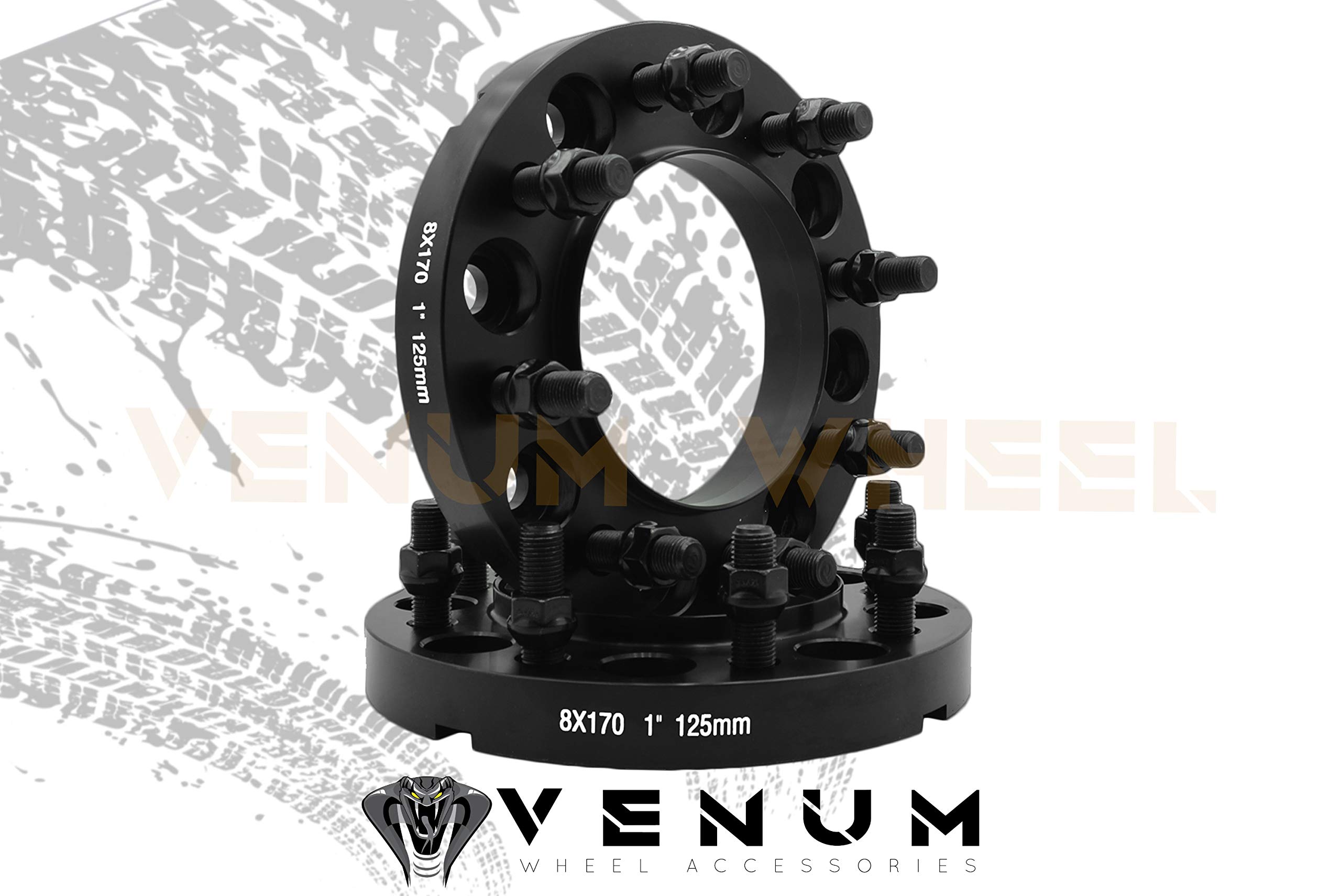 4 Pc Hub Centric Wheel Adapters Spacers 8x170mm 1