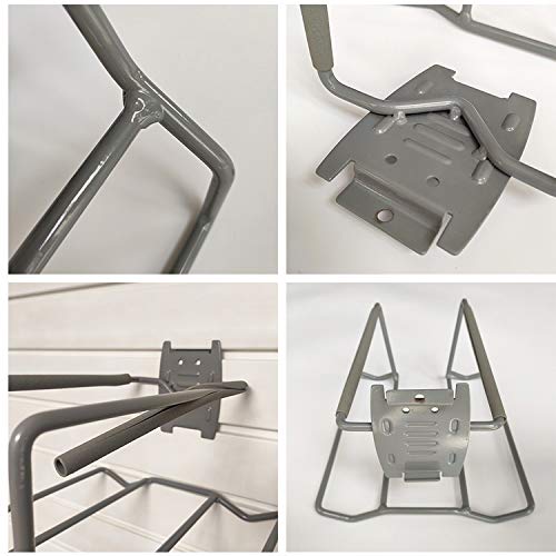 Steel Ball Holder Wall Mount - Space Saving Wall Storage Rack for Basketball, Volleyball & Soccer Balls | Perfect for Garage, Playroom & Sports Equipment Organization