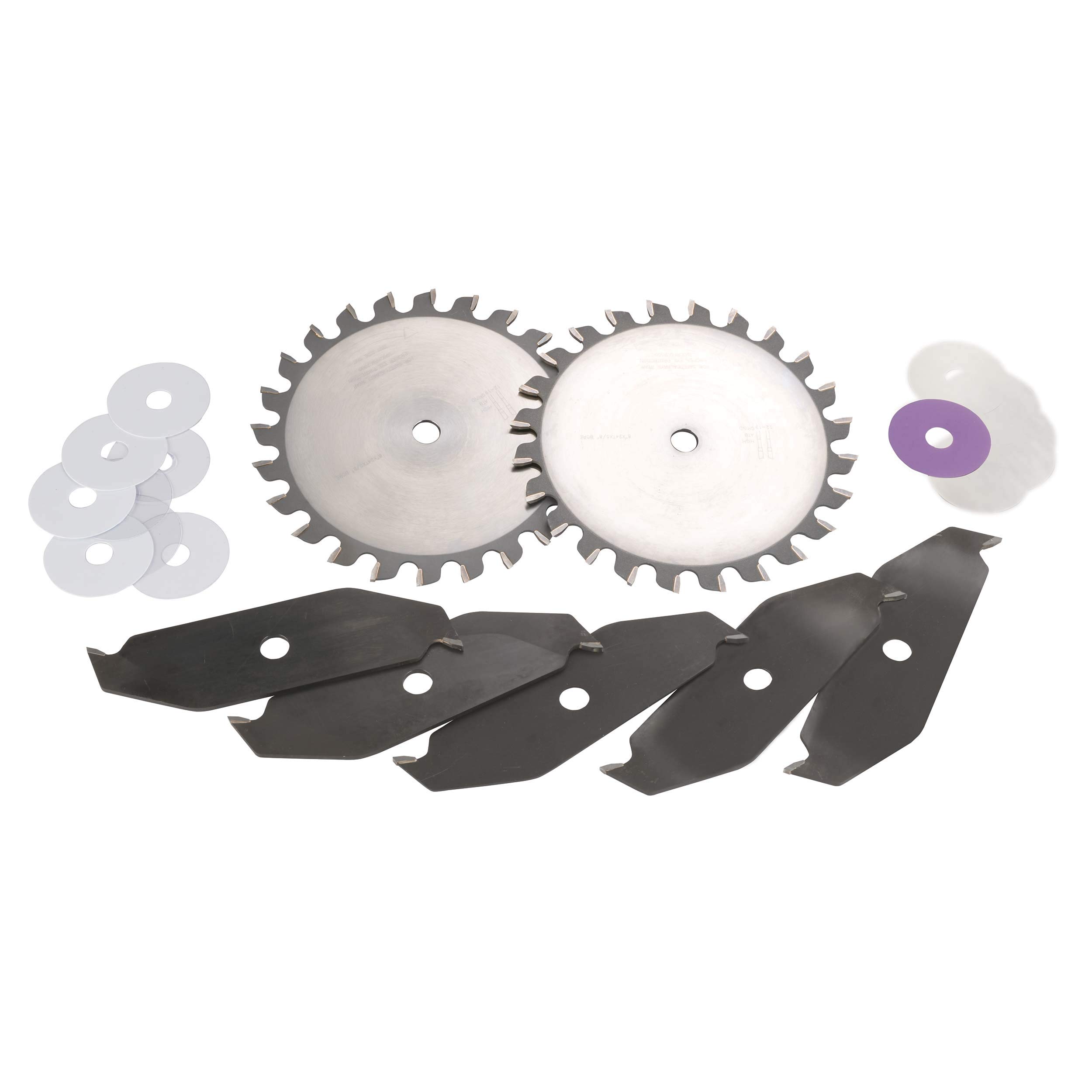 WOODRIVER 8-Inch Stacked Dado Saw Blade Set - Premium Carbide-Tipped for Woodworking, Plywood & MDF Cutting - Perfect for Table Saws & Radial Arm Saws