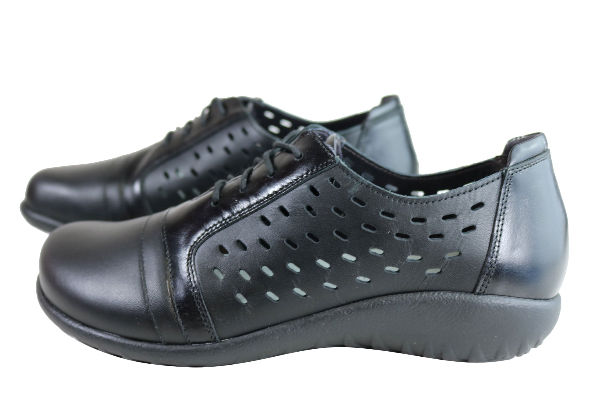 Naot Lalo Women's Leather Comfortable Cushioned Casual Lace-Up Shoes - Perfect for Walking, Travel & Everyday Wear