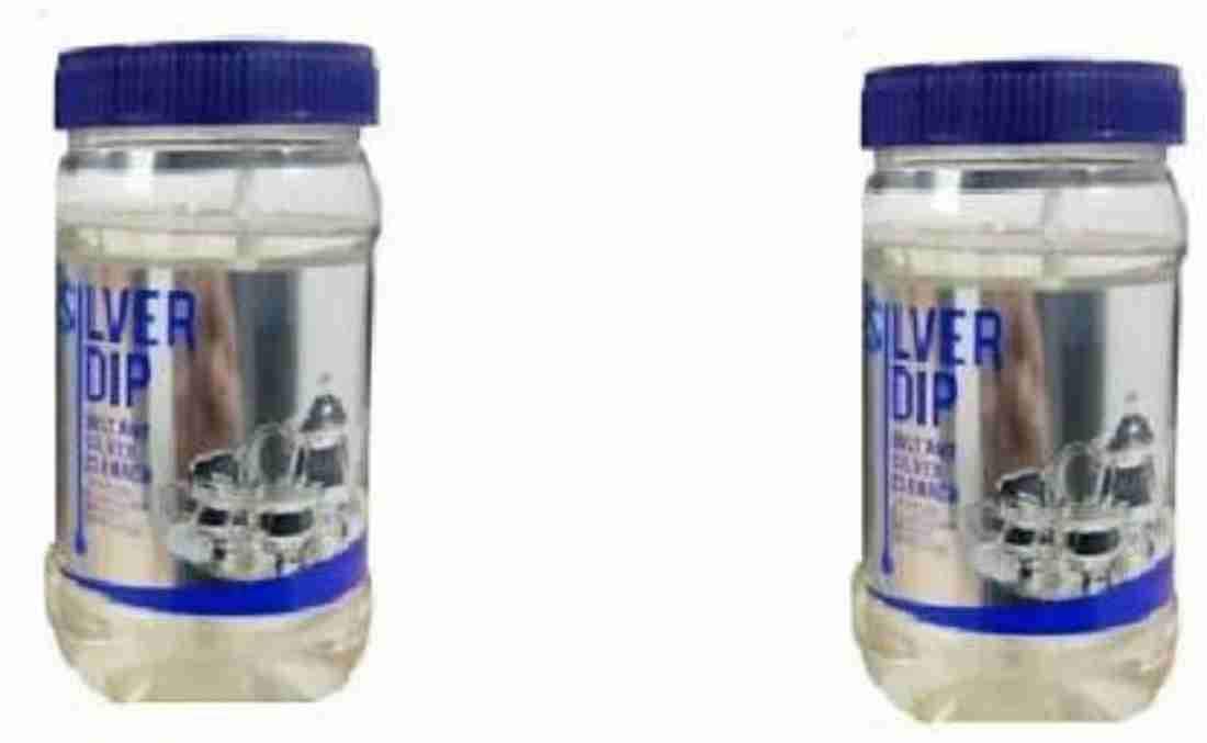 Silver Dip Instant Silver Cleaner Liquid - 300ml | Fast & Effective Tarnish Removal for Jewelry, Cutlery & Antiques