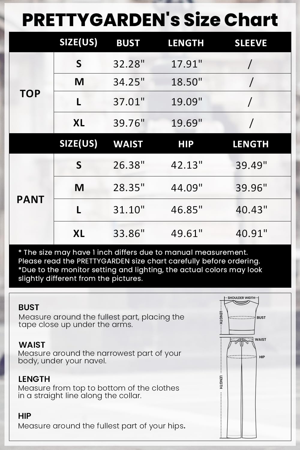PRETTYGARDEN Women's Summer 2 Piece Outfit - Ribbed Knit Lounge Set with Sleeveless Crop Top & Wide Leg Pants | Casual Tracksuit for Home, Yoga, Beach & Vacation Outfits