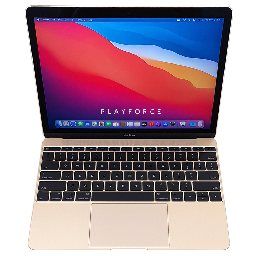 2017 MacBook 12-inch Laptop - Intel Core i7, 16GB RAM, 512GB SSD, Gold (Renewed) - Perfect for Business, Travel & College Students