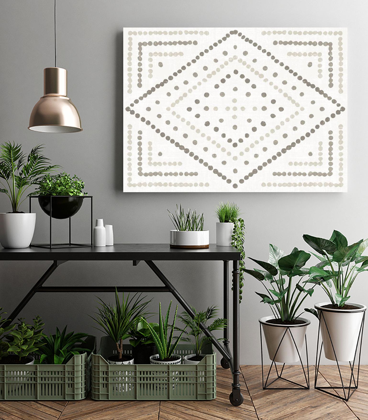 Daisy Dots Tile II Neutral - Peel and Stick Wall Tiles for Kitchen Backsplash, Bathroom Decor & Home Renovation | Easy DIY Installation, Waterproof & Removable
