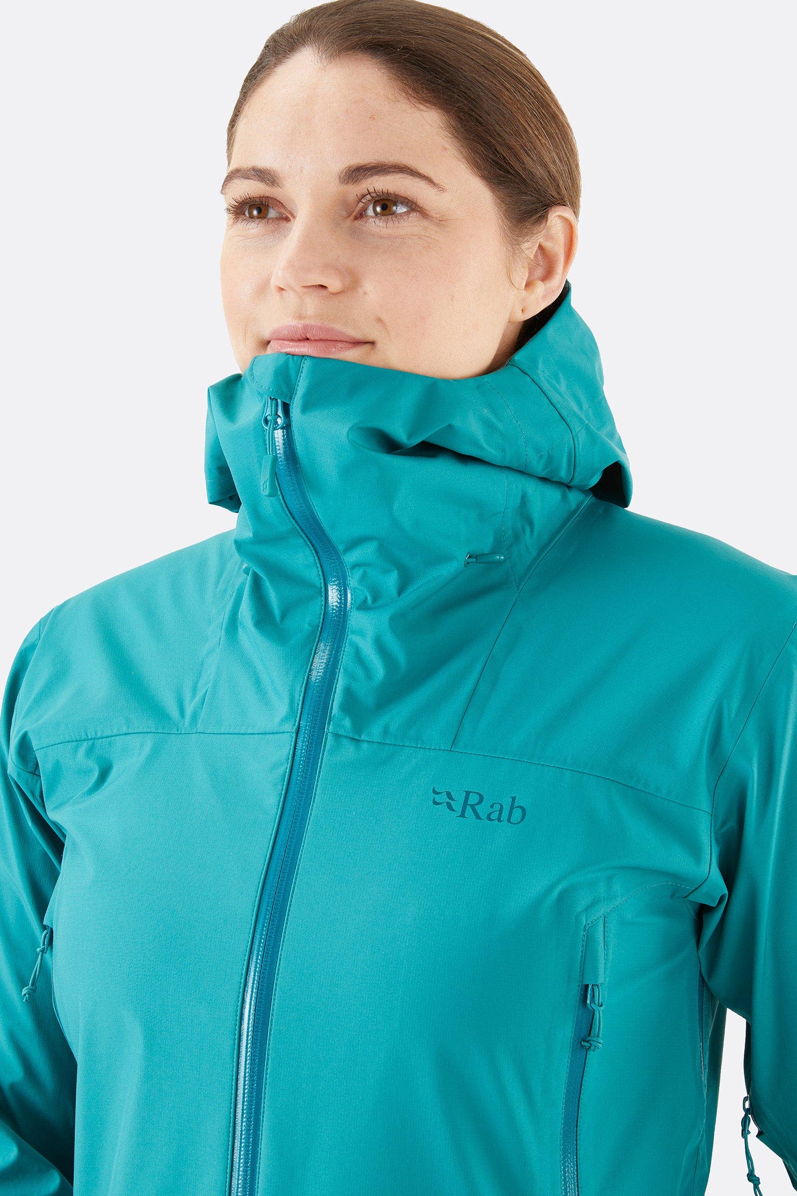 Arc Eco Waterproof Jacket for Women - Lightweight Raincoat with Hood, Windproof Outdoor Jacket - Perfect for Hiking, Camping & Daily Commute