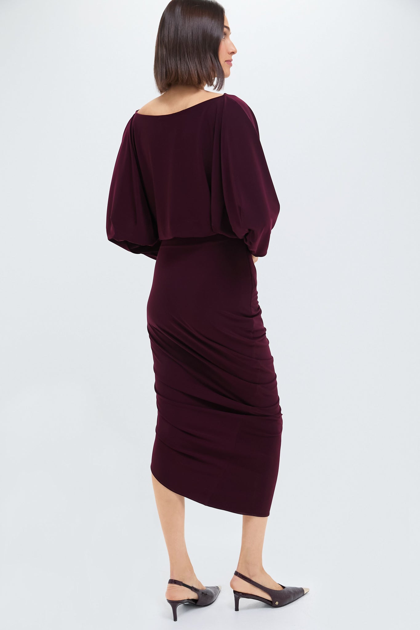 Bordeaux Tresor Dress - Elegant Women's Evening Gown for Special Occasions | Perfect for Weddings, Parties & Date Nights