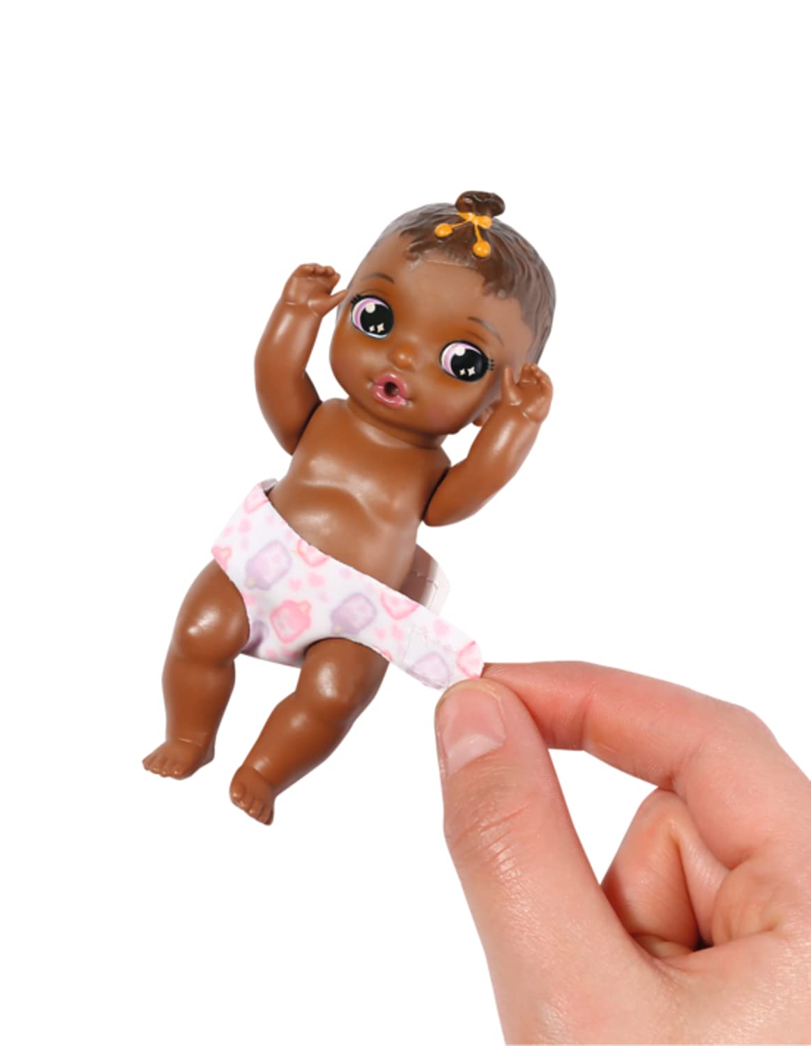 Baby Born Surprise Mini Dolls with Animal Outfits, Diaper & Bottle - Perfect for Kids Playtime