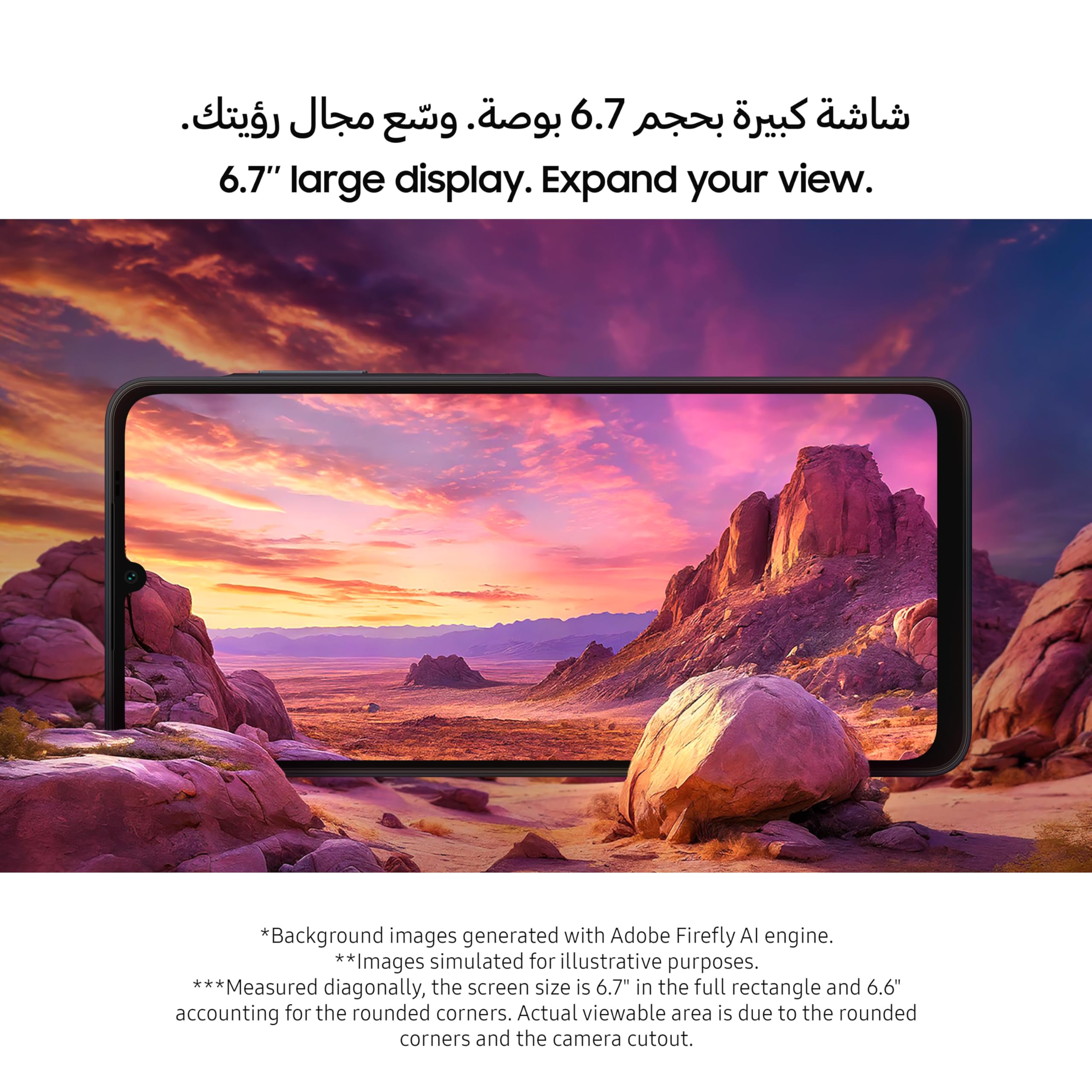 Samsung Galaxy A06 LTE Android Smartphone - Dual SIM 4GB RAM 64GB Storage Black | Fast 4G LTE Smartphone for Streaming, Gaming & Productivity