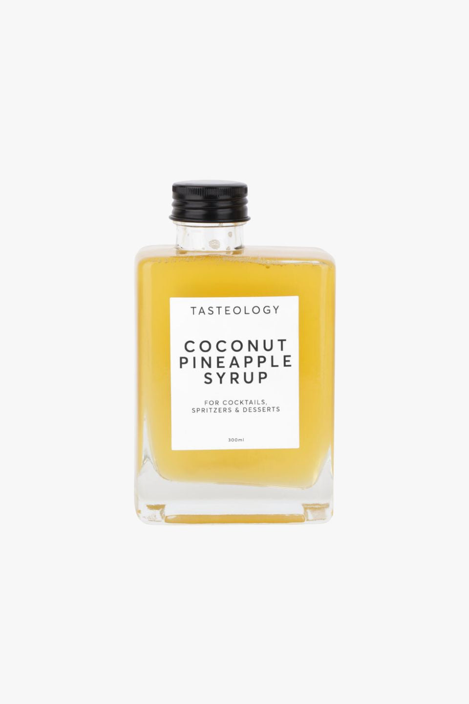 Organic Coconut & Pineapple Syrup 300ml - Tropical Flavor for Cocktails, Desserts & Smoothies - Perfect for Summer Drinks & Baking