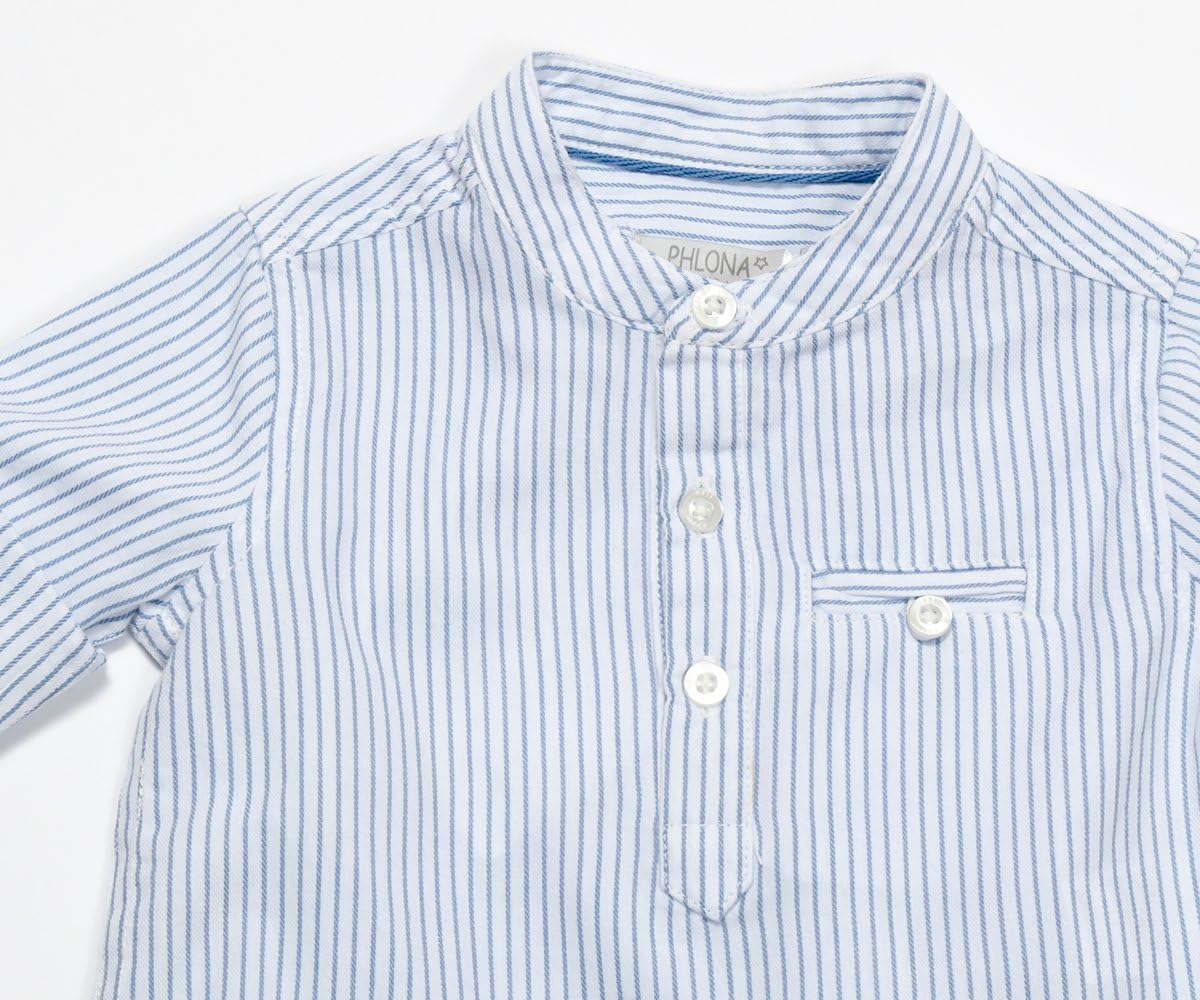 Boys Long Sleeve Poplin Dress Shirt for School, Church & Special Occasions | Formal Kids Button Down Shirt | Comfortable & Stylish Cotton Dress Shirt for Boys