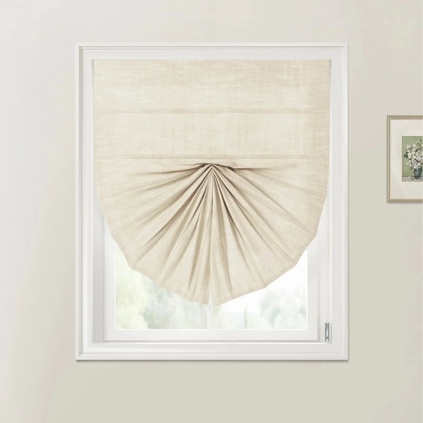 Custom Roman Shades with Cord Lift - Blackout Window Blinds for Bedroom & Living Room - Elegant Home Decor & Light Control Solution