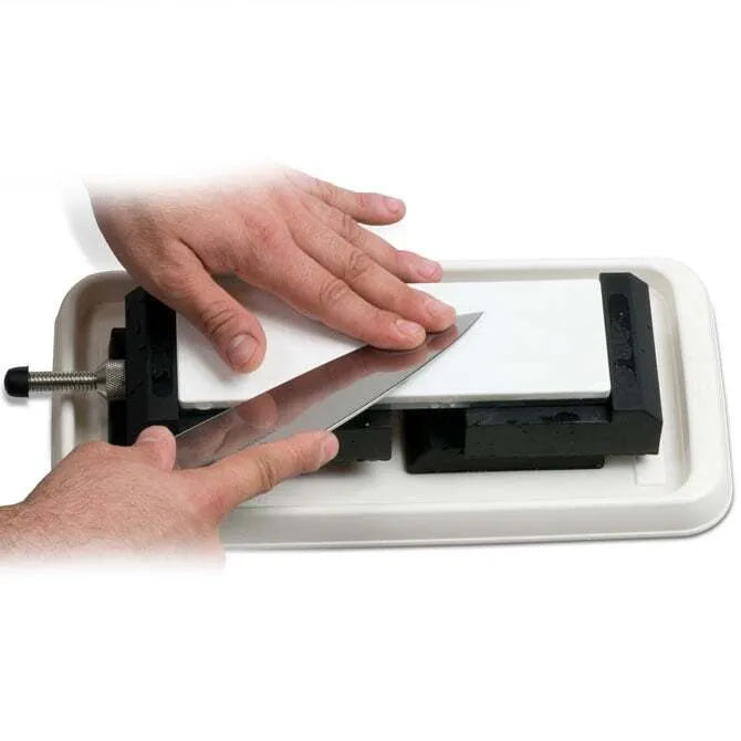 Suehiro Adjustable Stone Holder - Secure Grip for Sharpening Whetstones & Knives - Perfect for Kitchen, Workshop & Outdoor Use