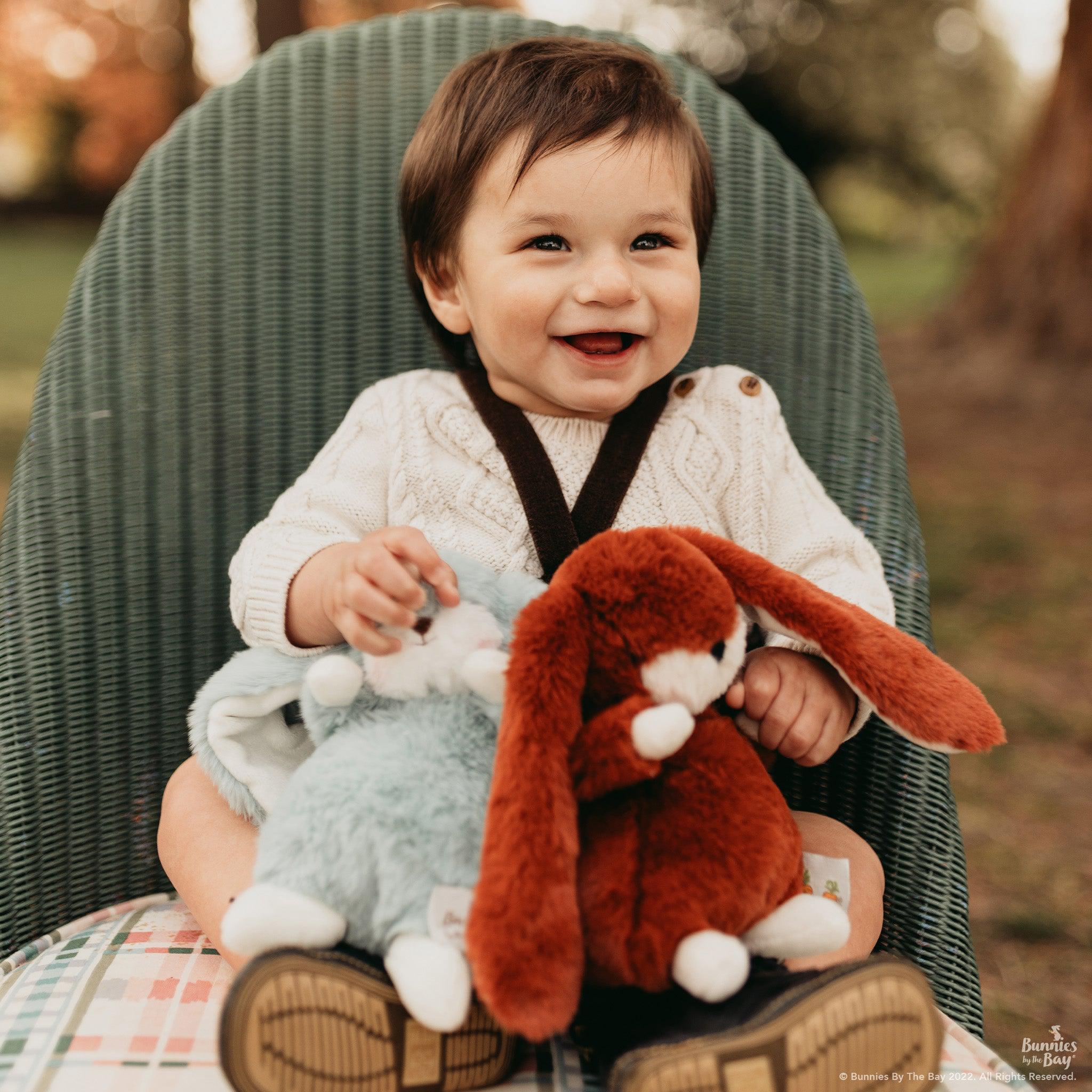 Tiny 8 Floppy Nibble Bunny Plush Toy - Soft Stuffed Animal for Kids & Collectors | Perfect for Cuddling, Gifts, and Nursery Decor